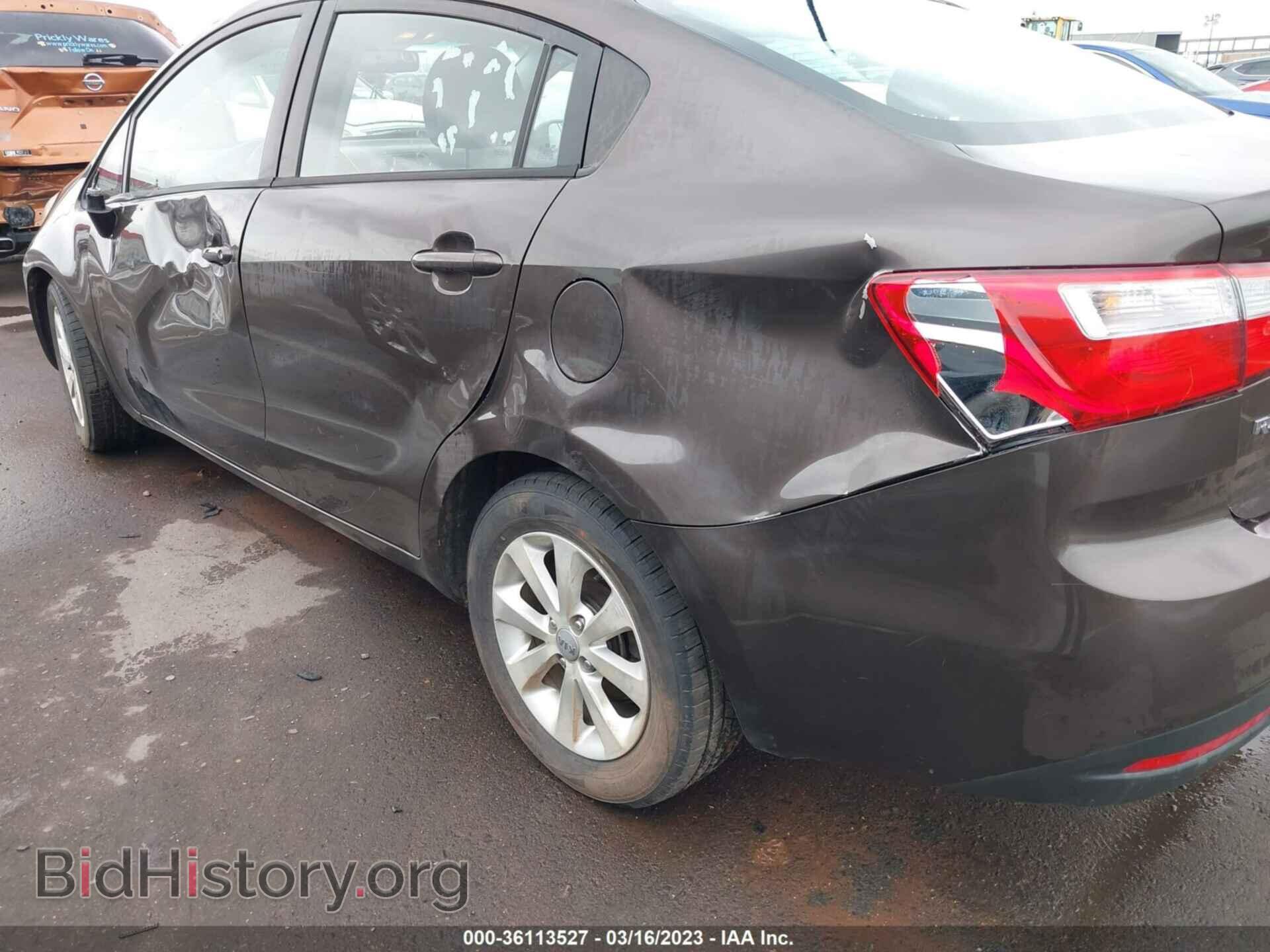2015 KIA RIO - VIN: KNADN4A32F6445006 - Фото 6