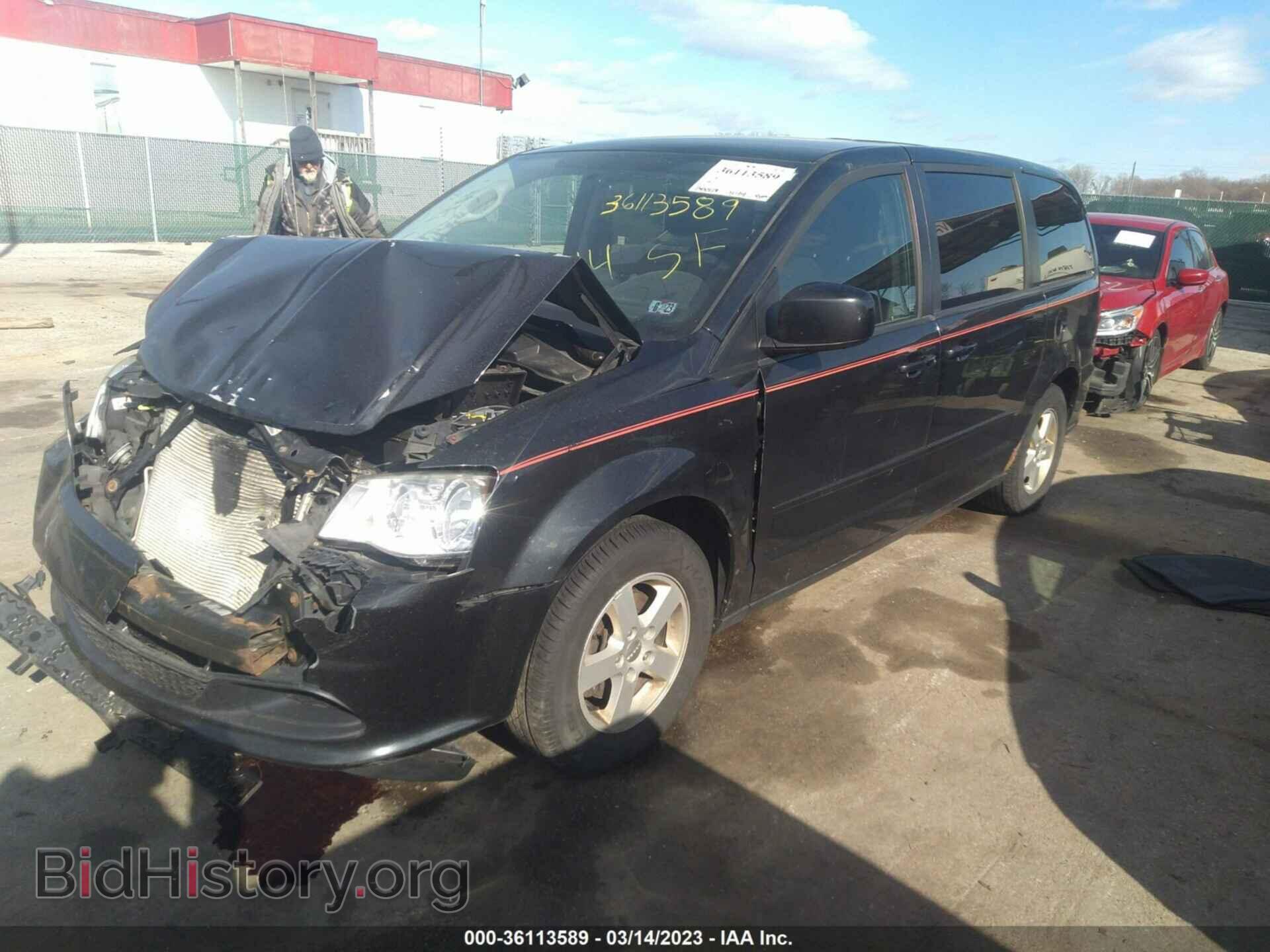 2012 DODGE GRAND CARAVAN - VIN: 2C4RDGBGXCR374415 - Фото 2