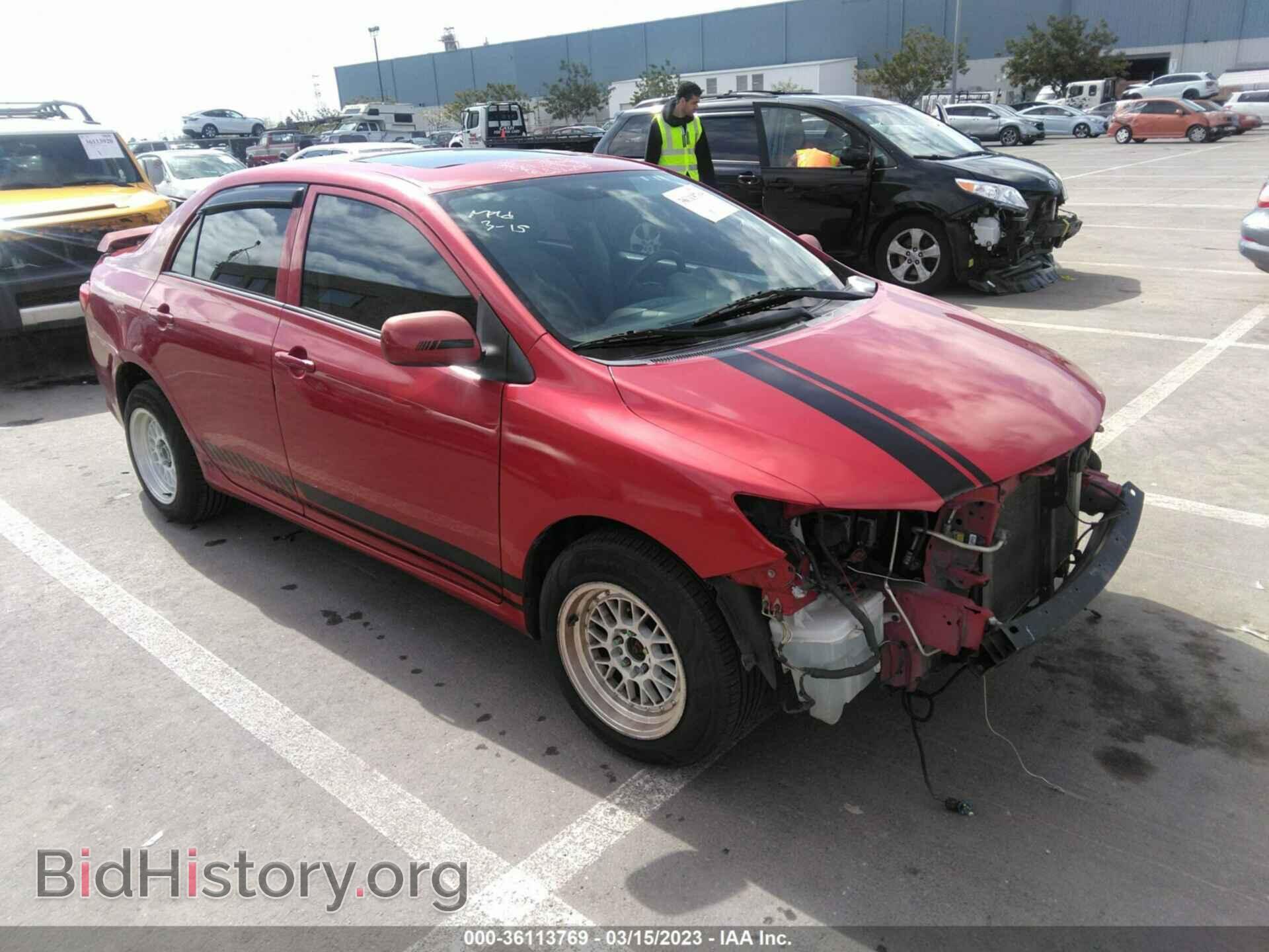 Фотография 2T1BU40E09C030070 - TOYOTA COROLLA 2009