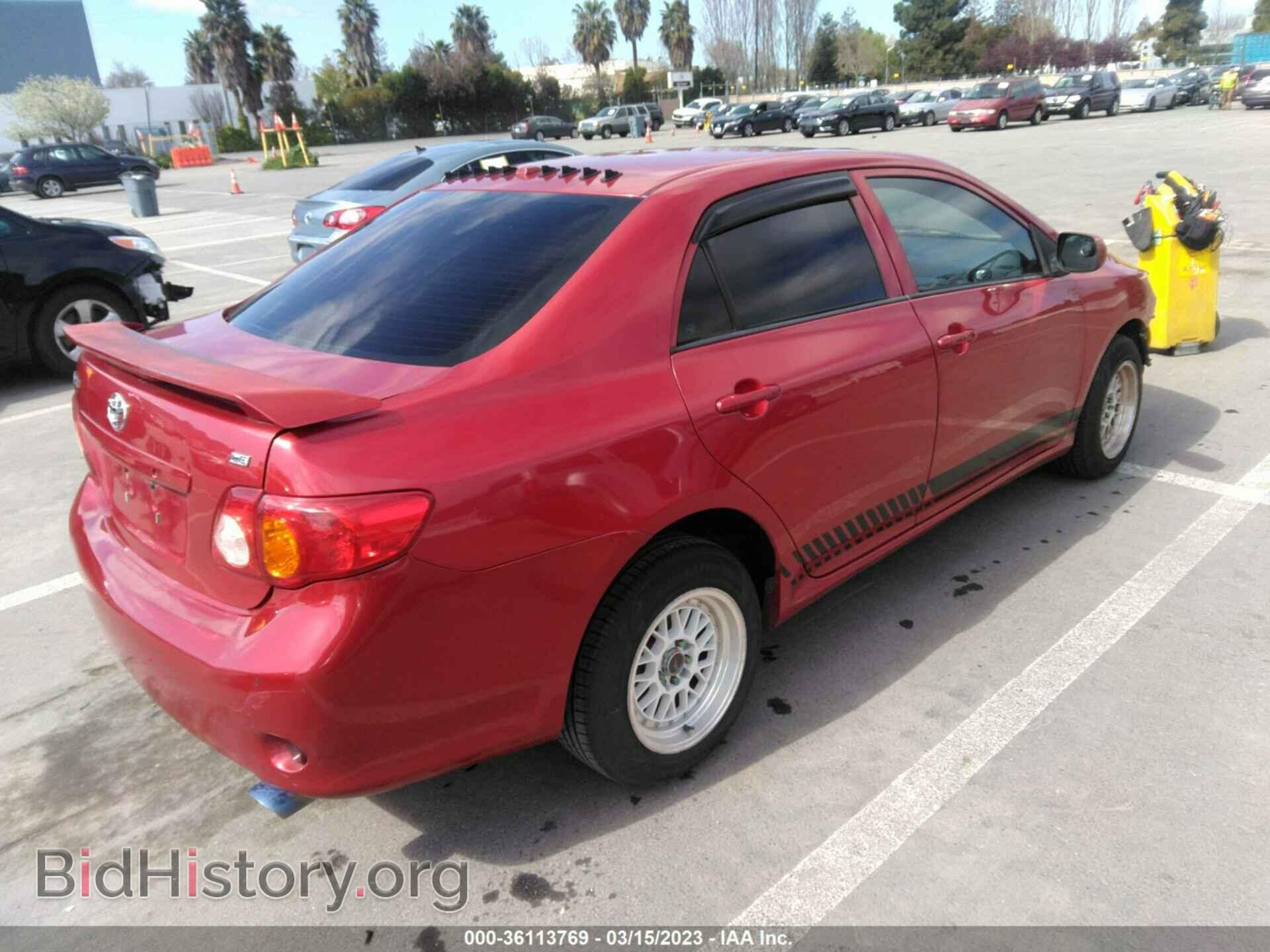 2009 TOYOTA COROLLA - VIN: 2T1BU40E09C030070 - Фото 4