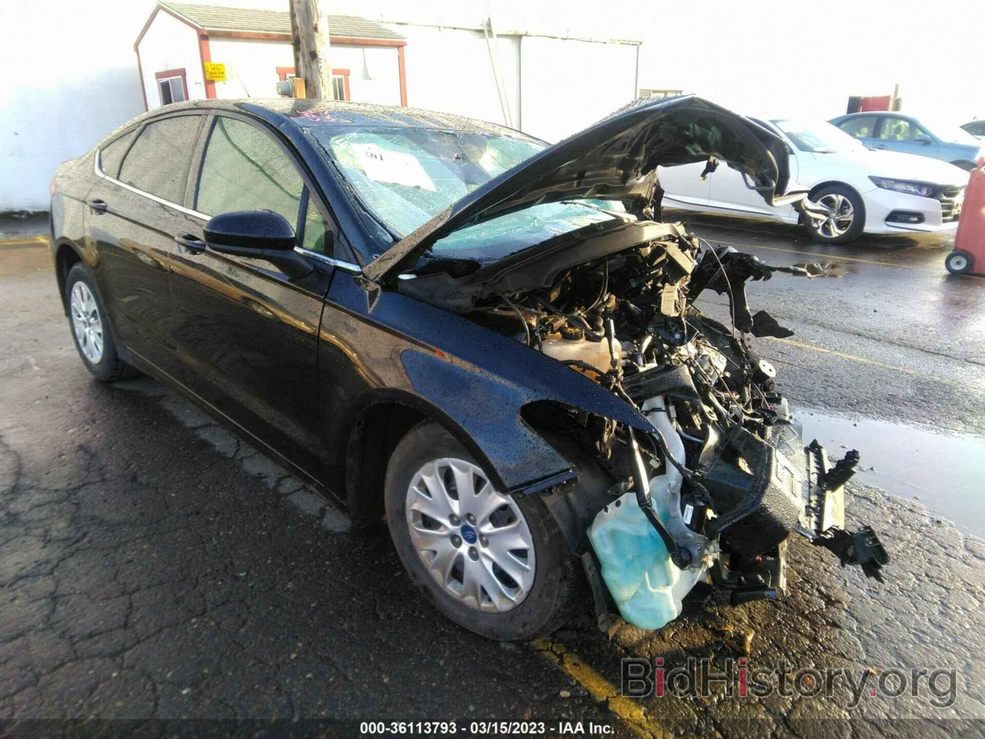 Photo 3FA6P0G78KR143084 - FORD FUSION 2019