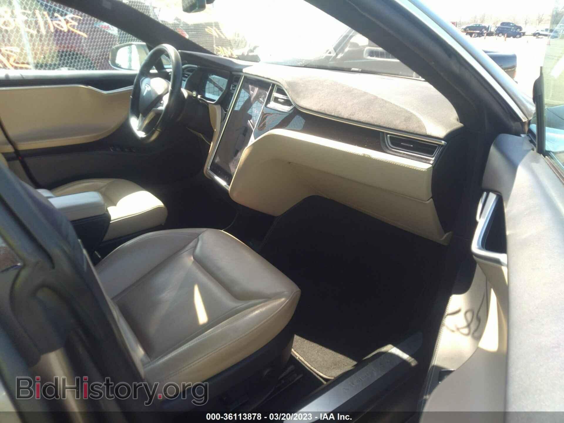 2015 TESLA MODEL S - VIN: 5YJSA1S17FF099346 - Фото 5