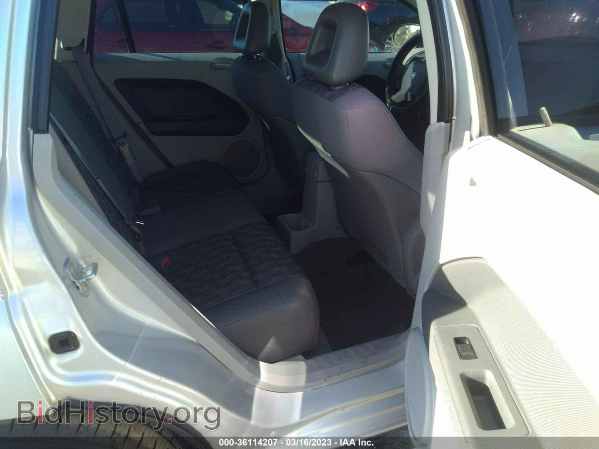 2007 DODGE CALIBER - VIN: 1B3HB48B47D528624 - Фото 8