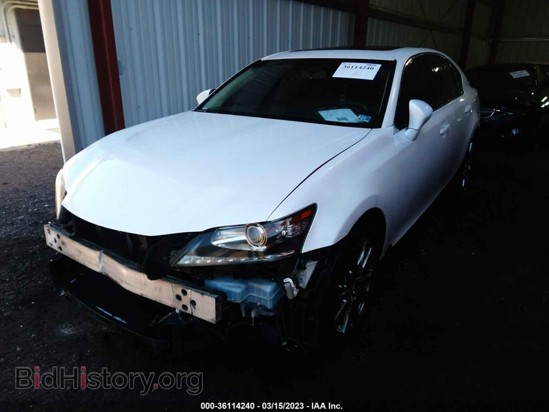2013 LEXUS GS 350 - VIN: JTHCE1BL2D5001864 - Фото 2