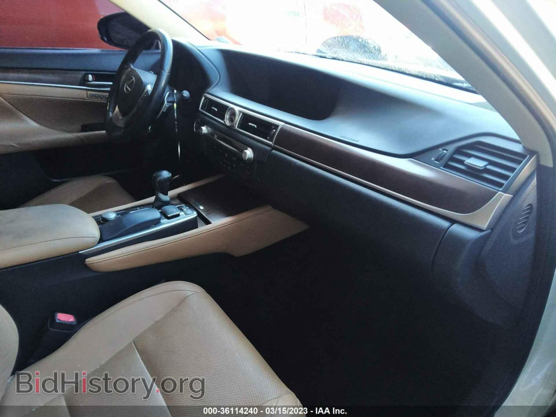 2013 LEXUS GS 350 - VIN: JTHCE1BL2D5001864 - Фото 5