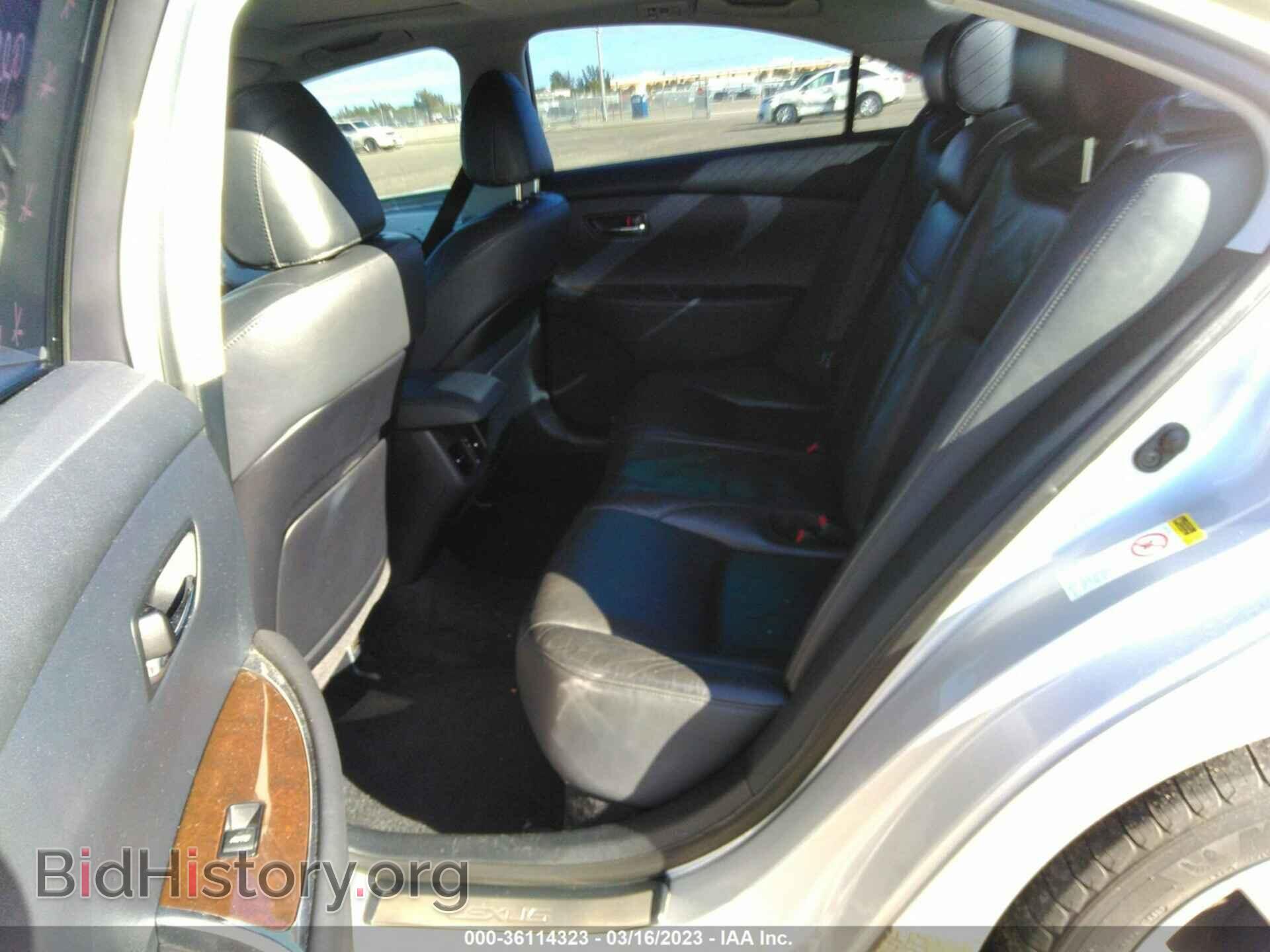 2010 LEXUS ES 350 - VIN: JTHBK1EG9A2392026 - Фото 8
