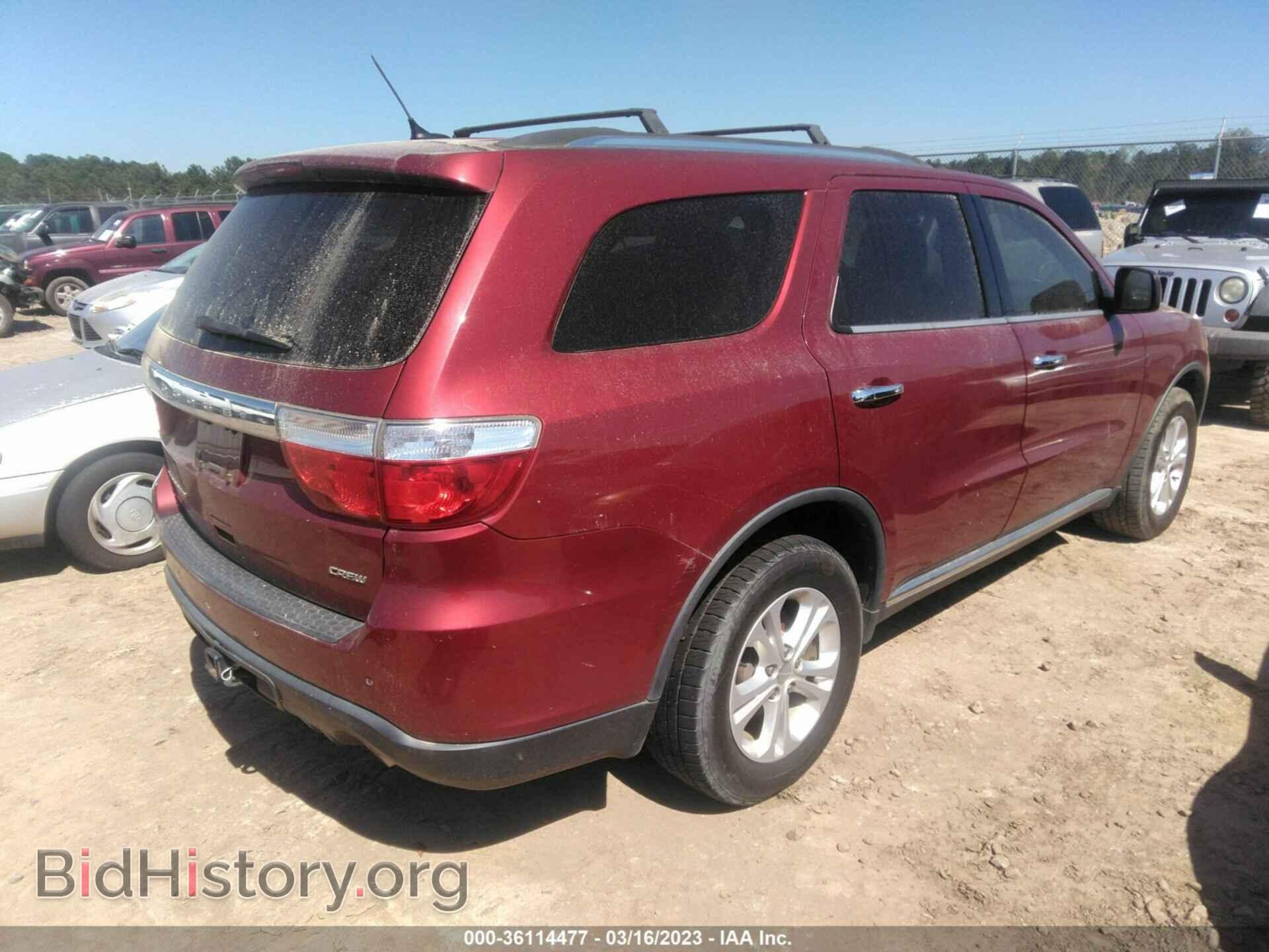 2013 DODGE DURANGO - VIN: 1C4RDHDG5DC613804 - Photo 4