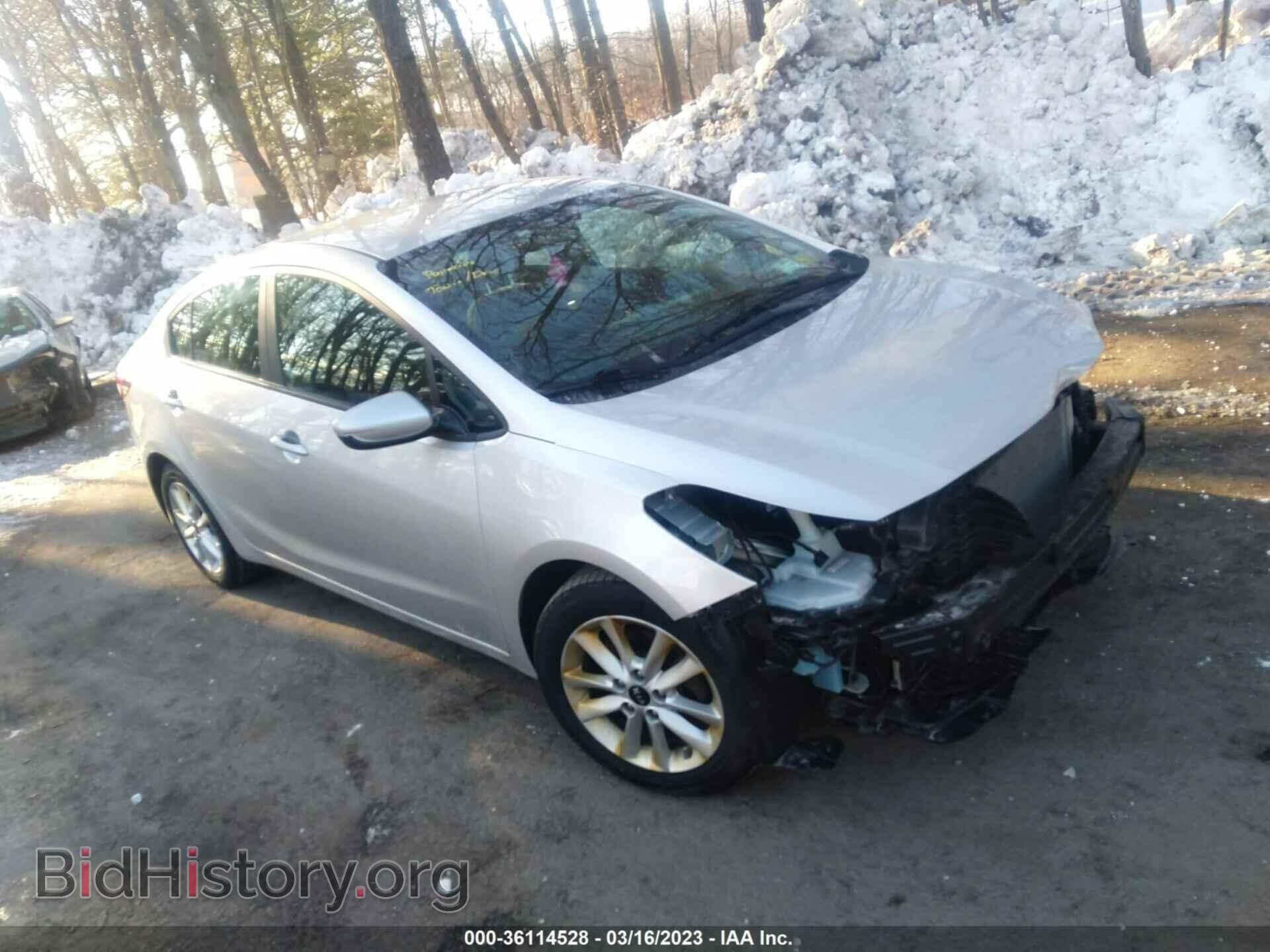 Фотография 3KPFL4A74HE009839 - KIA FORTE 2017