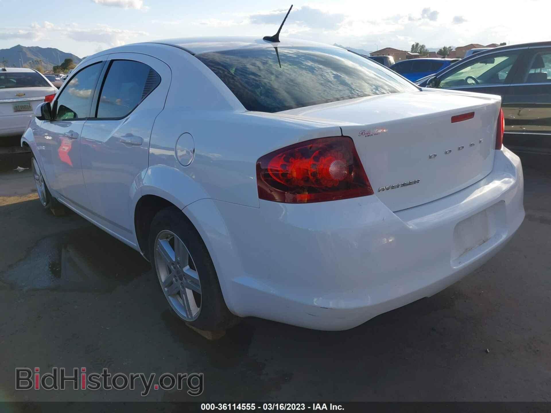 2012 DODGE AVENGER - VIN: 1C3CDZCB2CN151548 - Photo 3