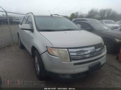 2007 Ford EDGE SEL, cream — VIN 2FMDK38C87BA89669, IAAI