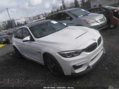2018 BMW M3 CS, white — VIN WBS8M9C50J5L71658, IAAI