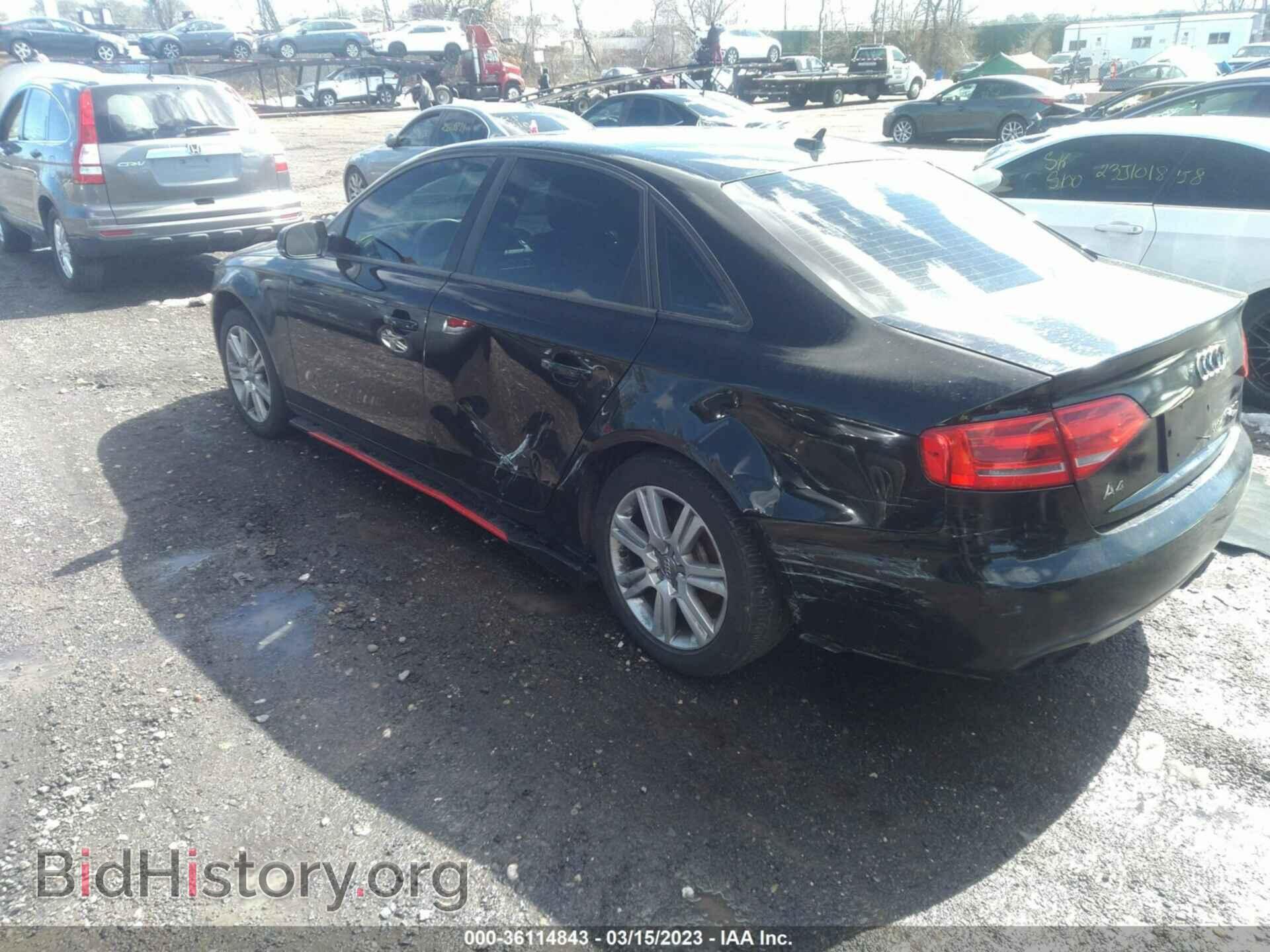 2012 AUDI A4 - VIN: WAUBFAFL2CN004408 - Фото 3