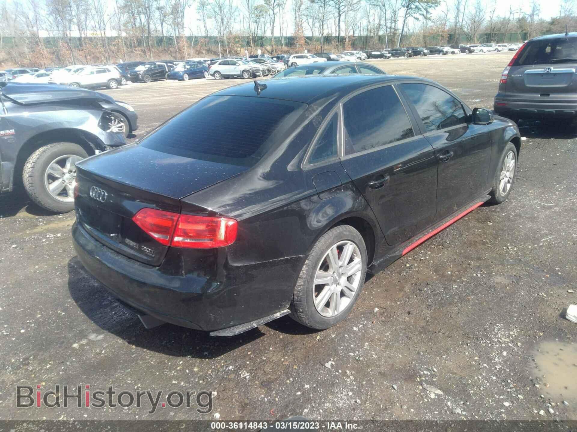 2012 AUDI A4 - VIN: WAUBFAFL2CN004408 - Фото 4
