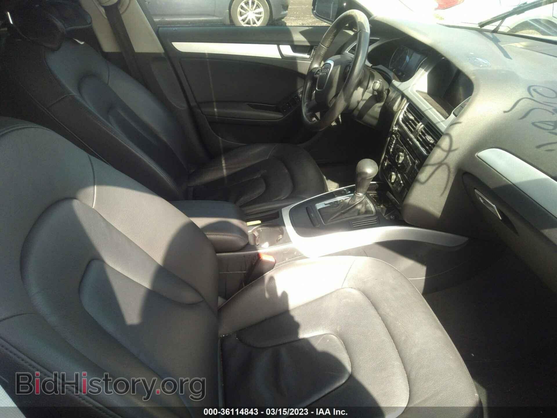 2012 AUDI A4 - VIN: WAUBFAFL2CN004408 - Фото 5