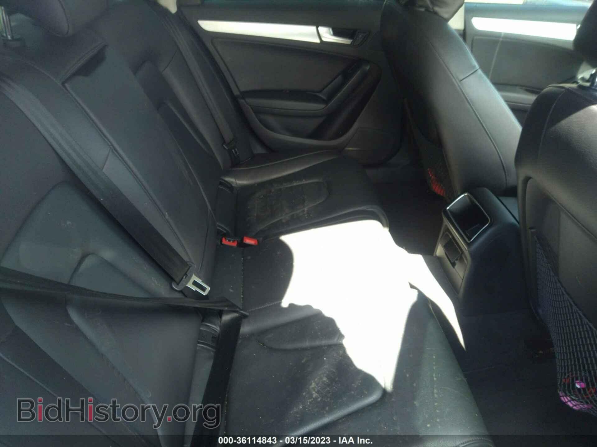2012 AUDI A4 - VIN: WAUBFAFL2CN004408 - Фото 8