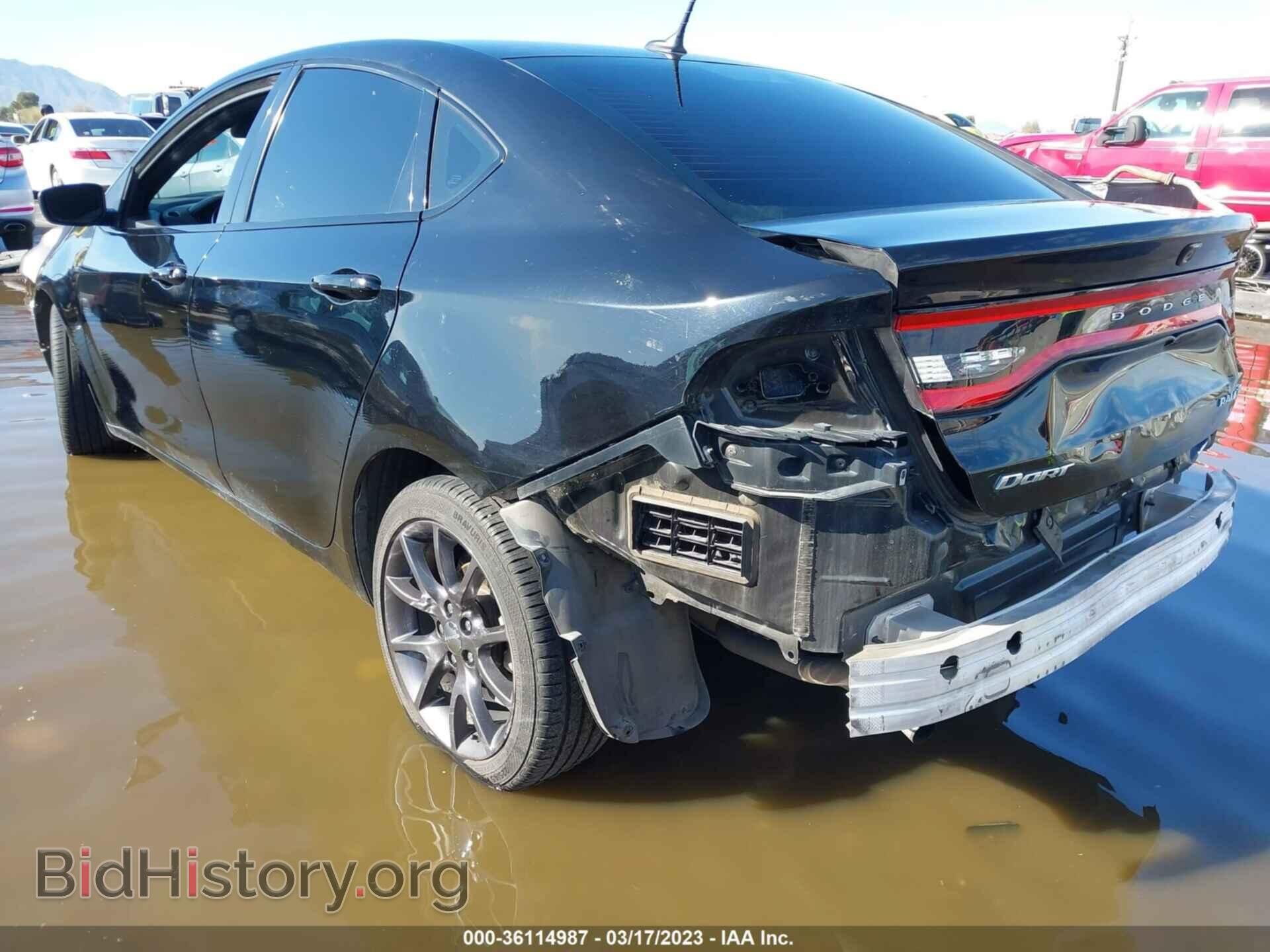 2015 DODGE DART - VIN: 1C3CDFBB5FD302487 - Фото 3