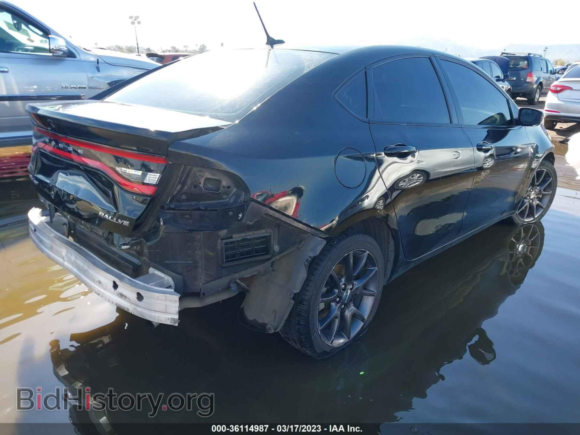 2015 DODGE DART - VIN: 1C3CDFBB5FD302487 - Фото 4
