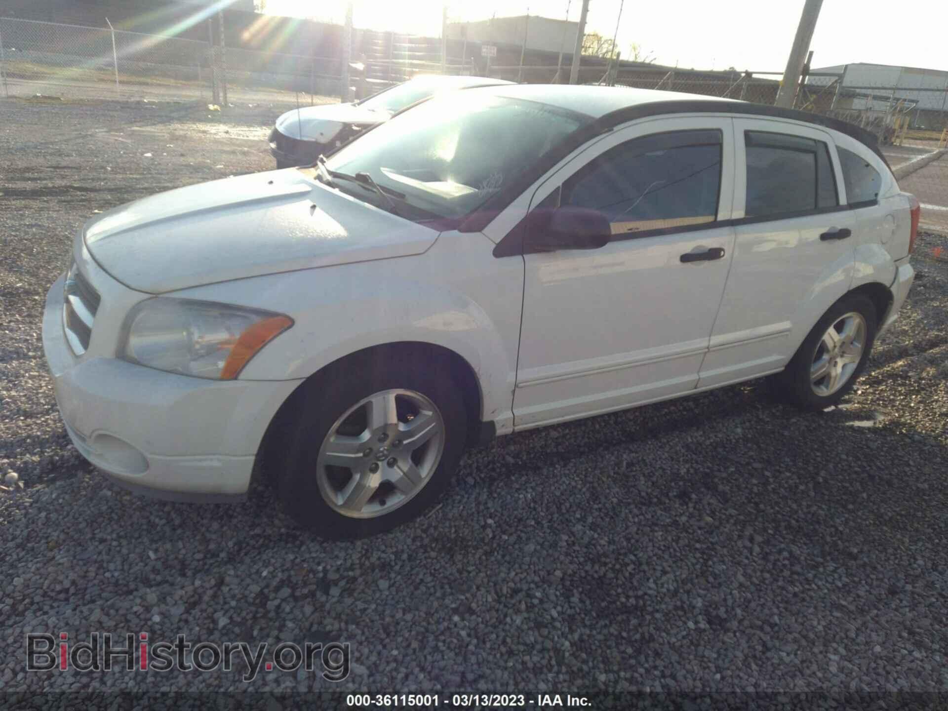 2007 DODGE CALIBER - VIN: 1B3HB48B37D540280 - Фото 2