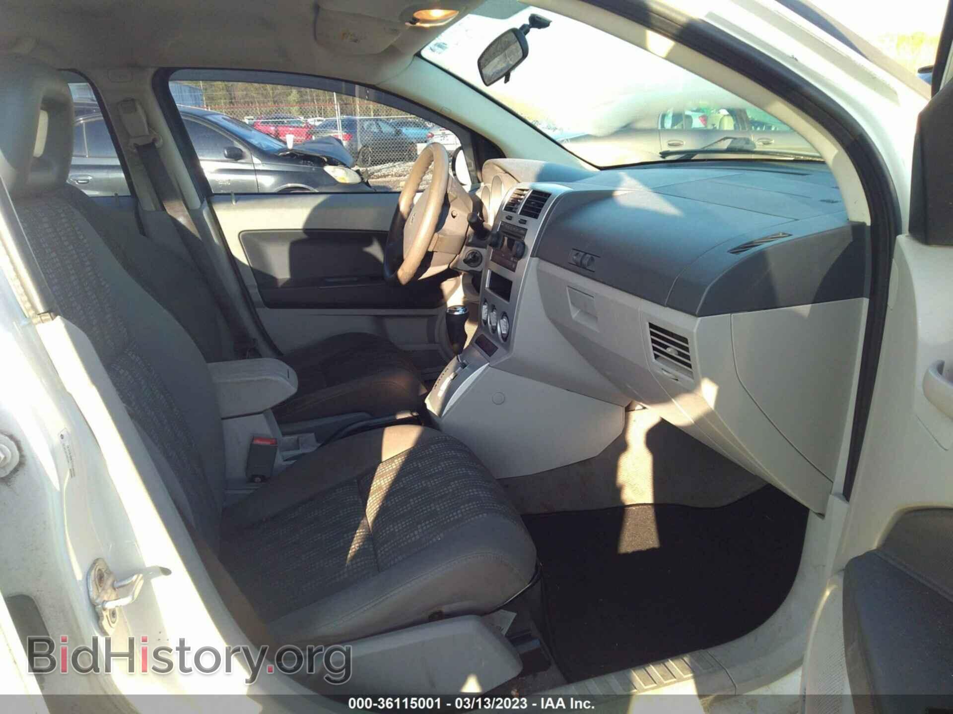 2007 DODGE CALIBER - VIN: 1B3HB48B37D540280 - Фото 5