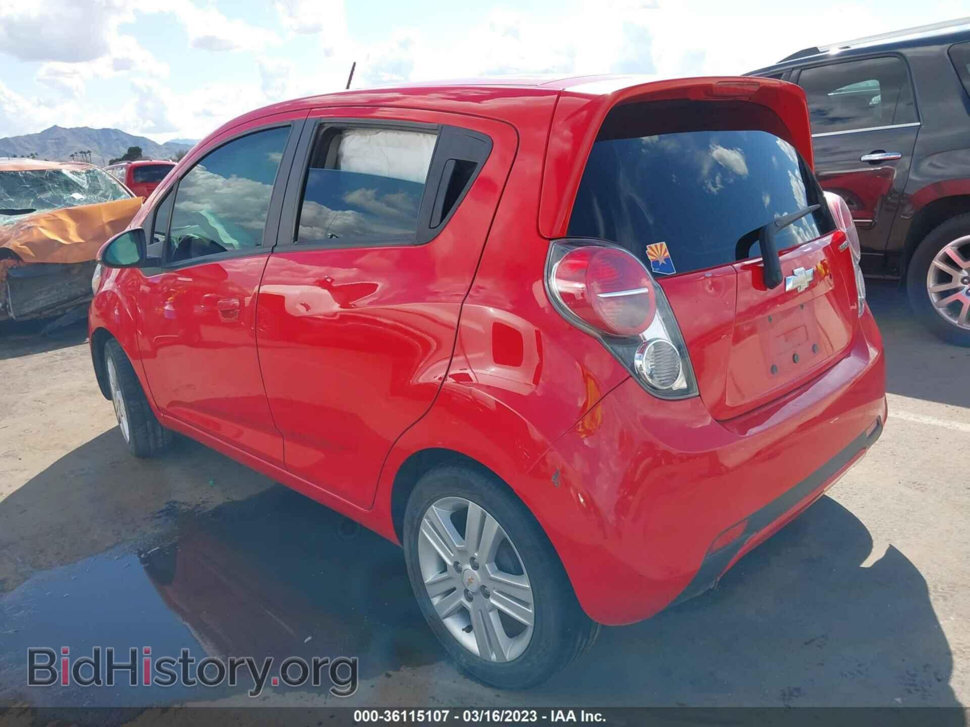 2014 CHEVROLET SPARK - VIN: KL8CB6S94EC495579 - Фото 3