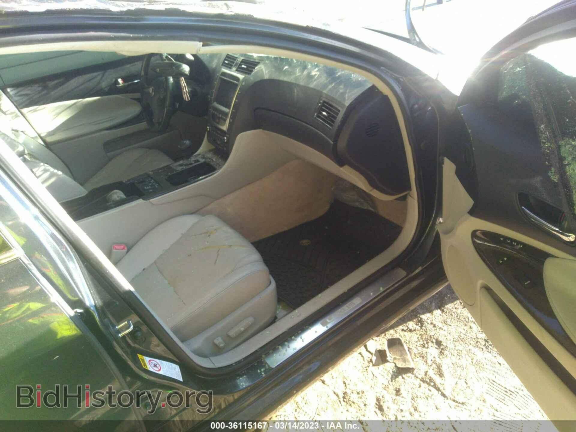 2008 LEXUS GS 350 - VIN: JTHCE96S480016174 - Фото 5