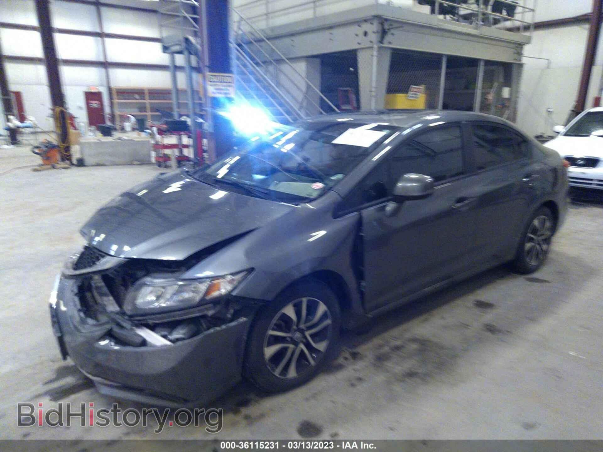 2013 HONDA CIVIC SDN - VIN: 19XFB2F80DE092348 - Фото 2