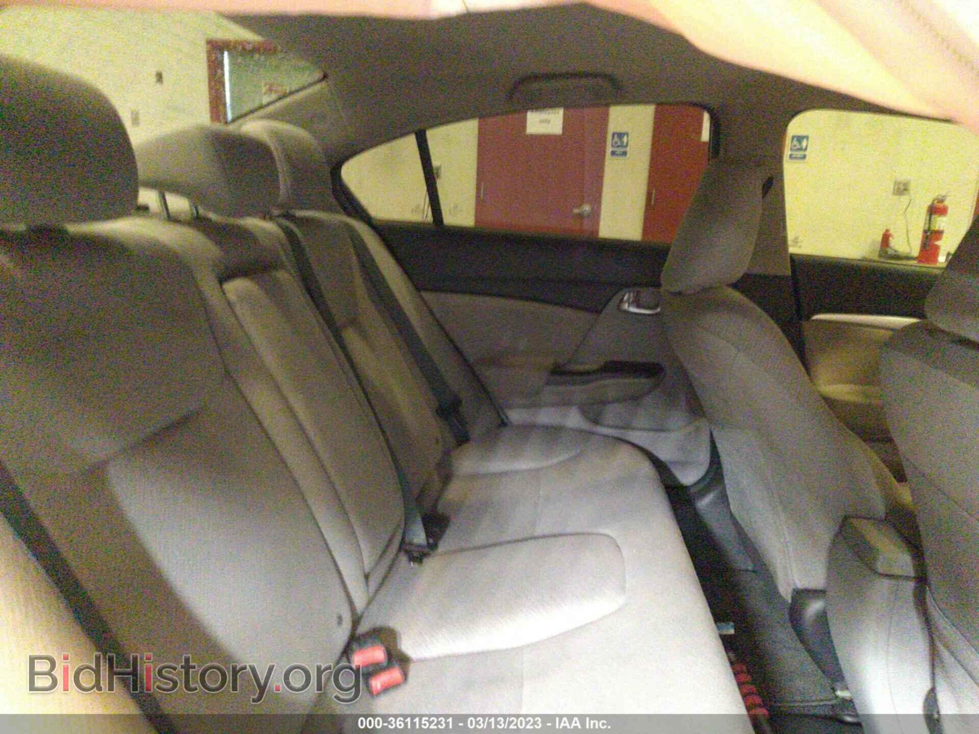 2013 HONDA CIVIC SDN - VIN: 19XFB2F80DE092348 - Фото 8