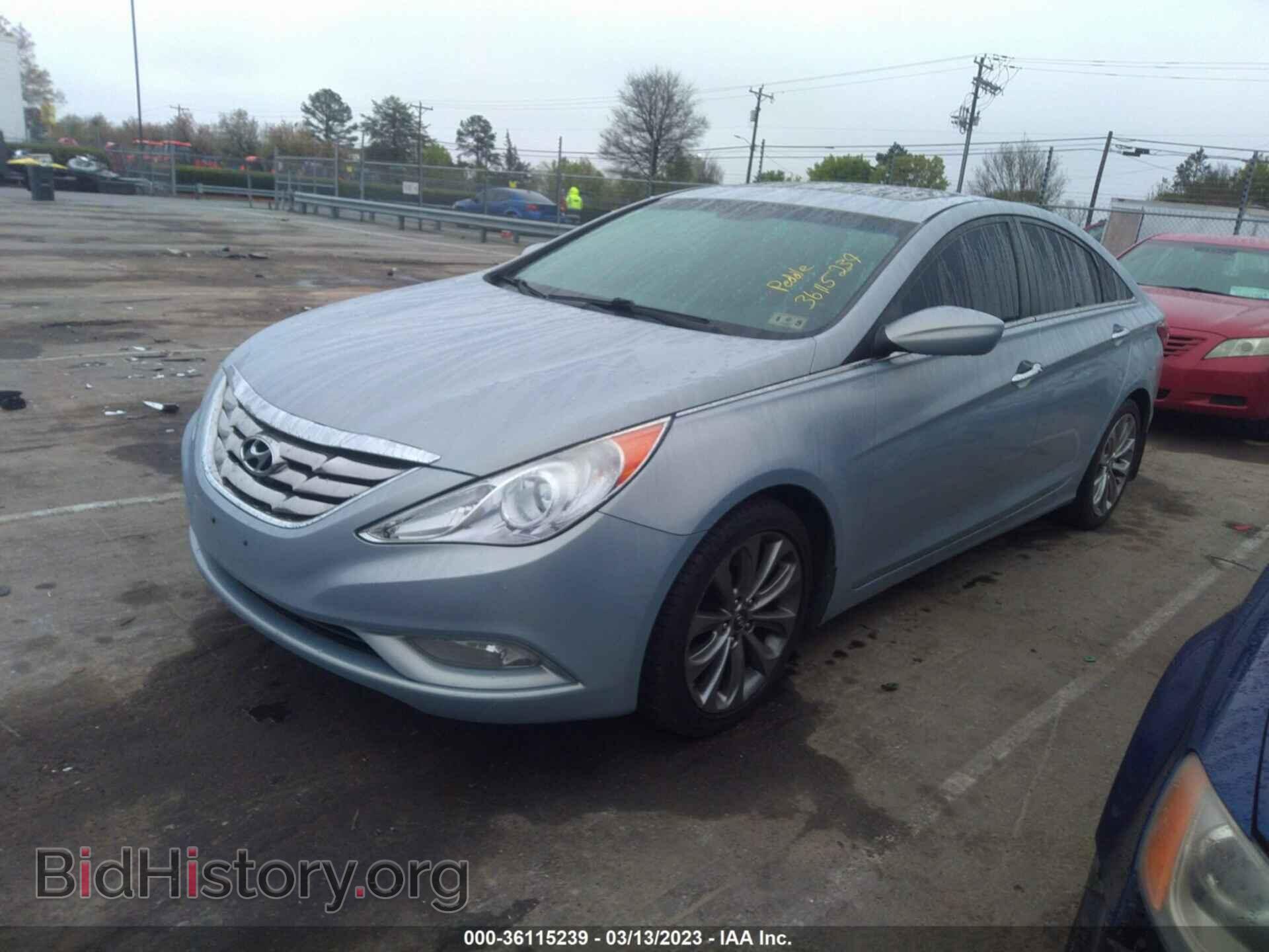 2012 HYUNDAI SONATA - VIN: 5NPEC4AC7CH424666 - Фото 2