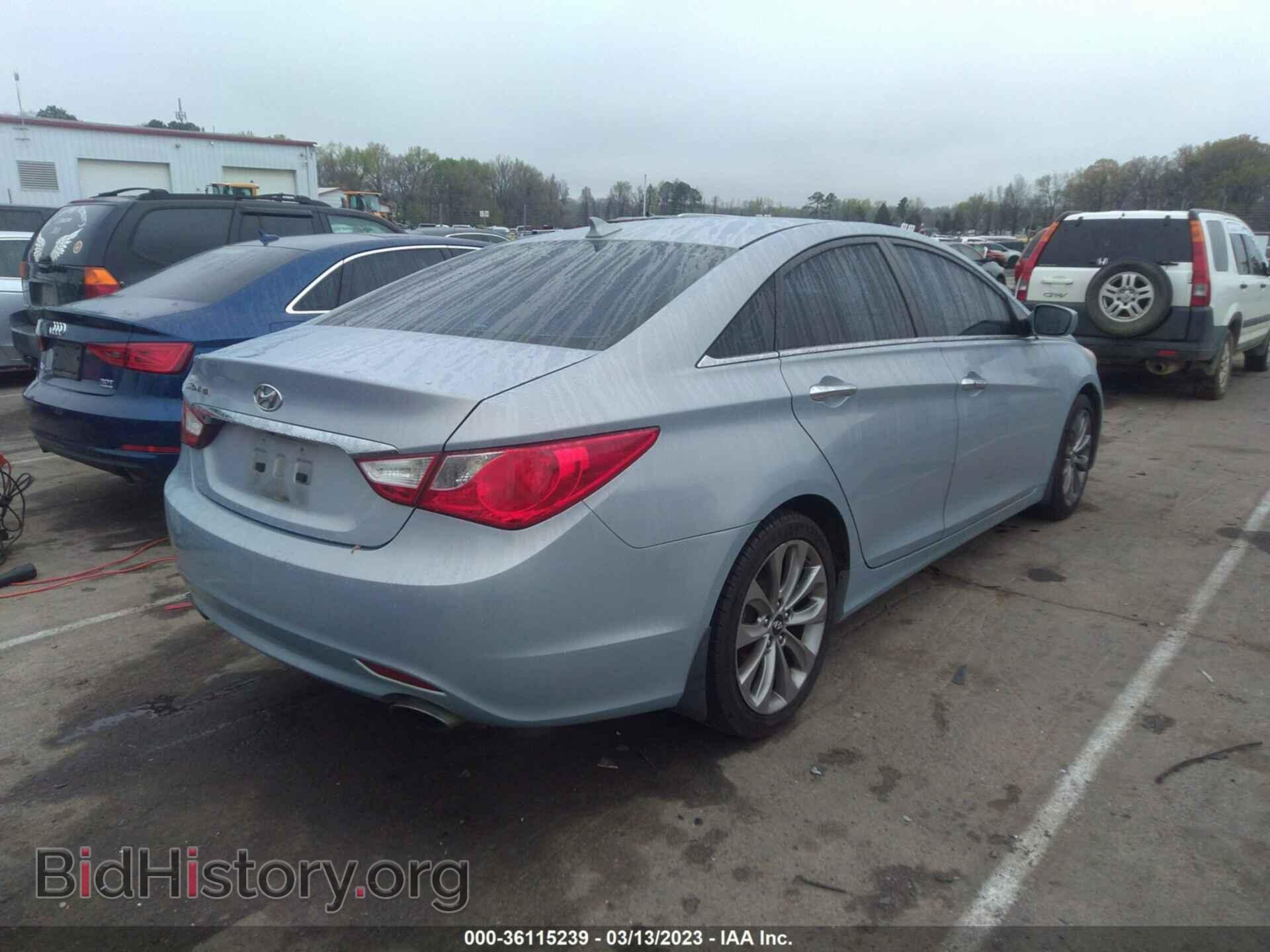2012 HYUNDAI SONATA - VIN: 5NPEC4AC7CH424666 - Фото 4