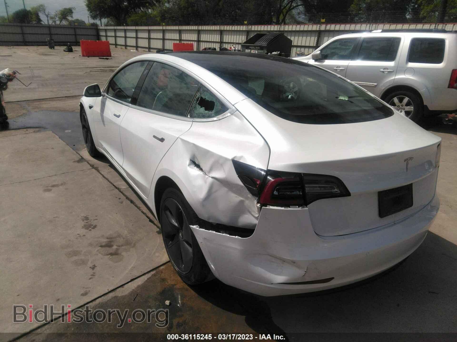 2020 TESLA MODEL 3 - VIN: 5YJ3E1EA9LF802557 - Фото 3