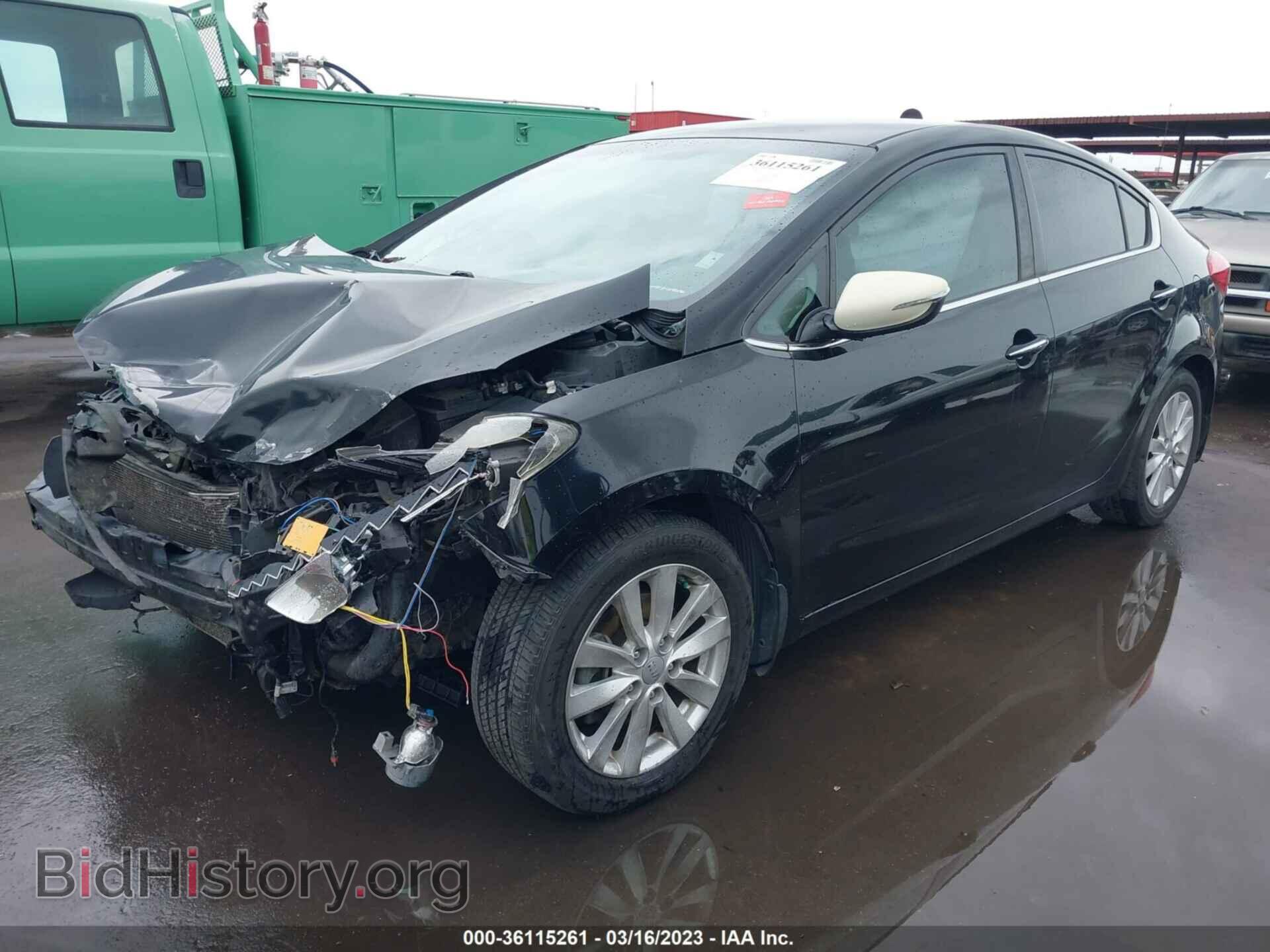 2014 KIA FORTE - VIN: KNAFX4A82E5105860 - Фото 2