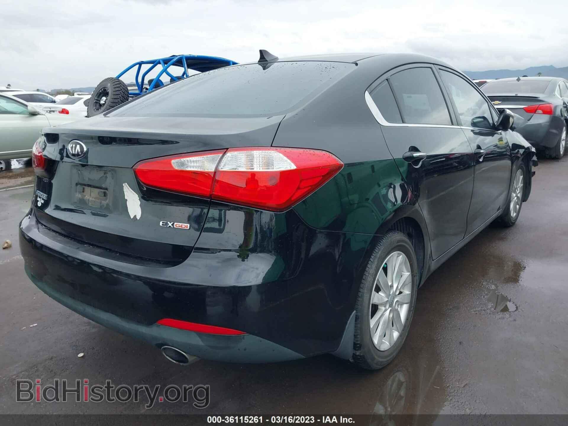 2014 KIA FORTE - VIN: KNAFX4A82E5105860 - Фото 4