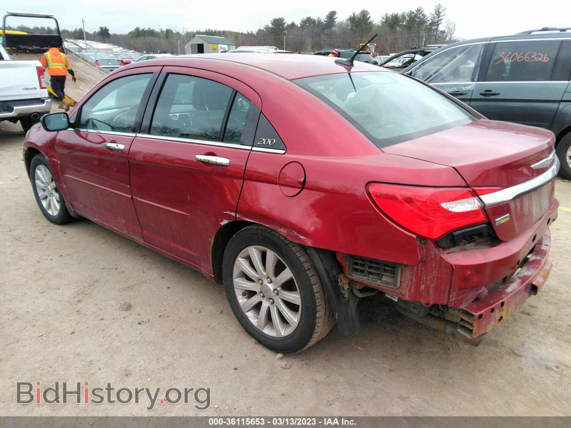 2013 CHRYSLER 200 - VIN: 1C3CCBCG0DN567685 - Фото 3