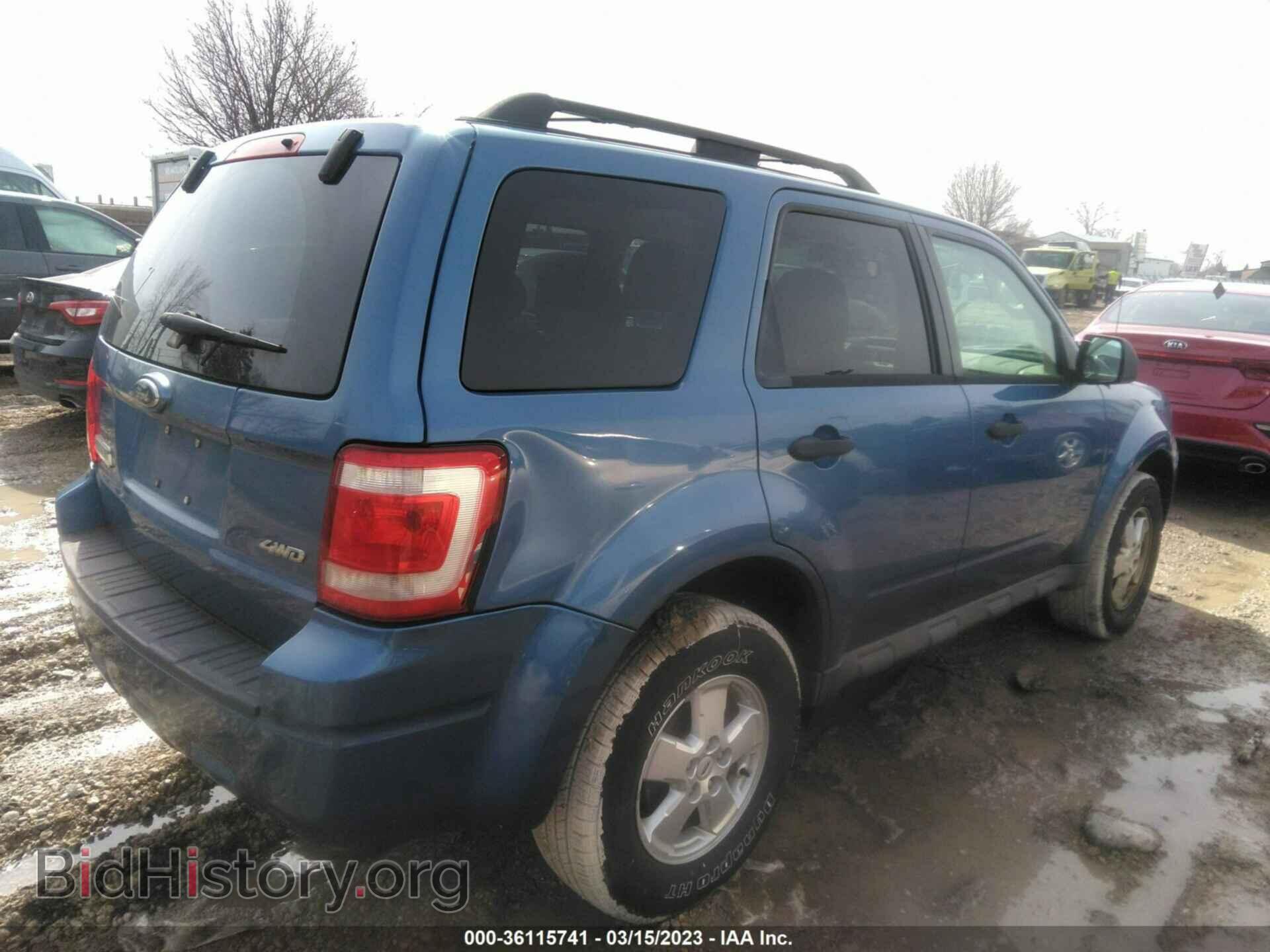 2009 FORD ESCAPE - VIN: 1FMCU93G49KB53623 - Фото 4