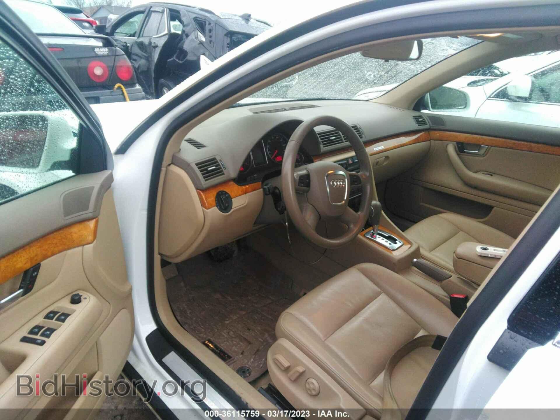 2007 AUDI A4 - VIN: WAUDF78E87A190785 - Фото 5