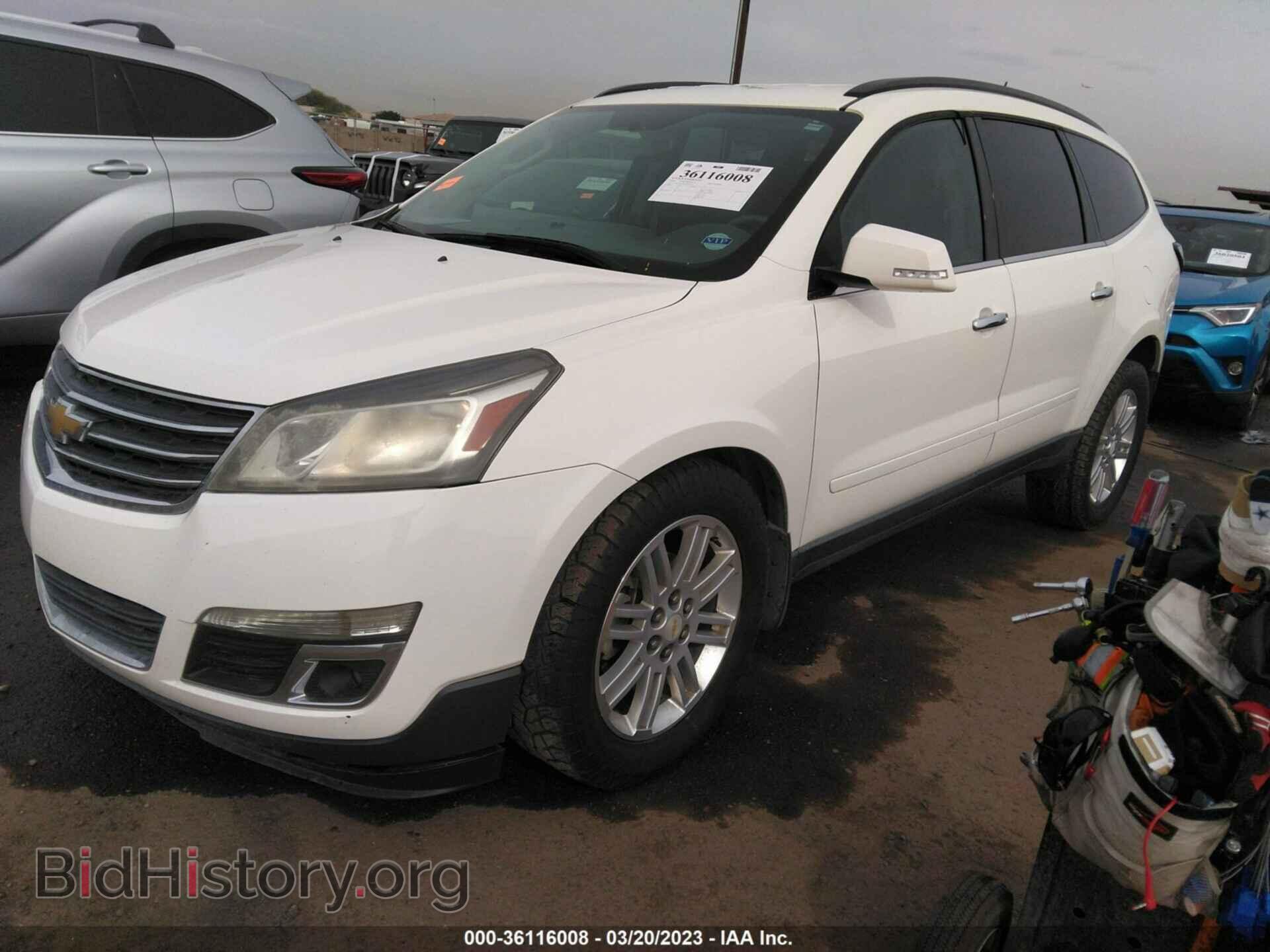 2014 CHEVROLET TRAVERSE - VIN: 1GNKVGKD0EJ263276 - Фото 2