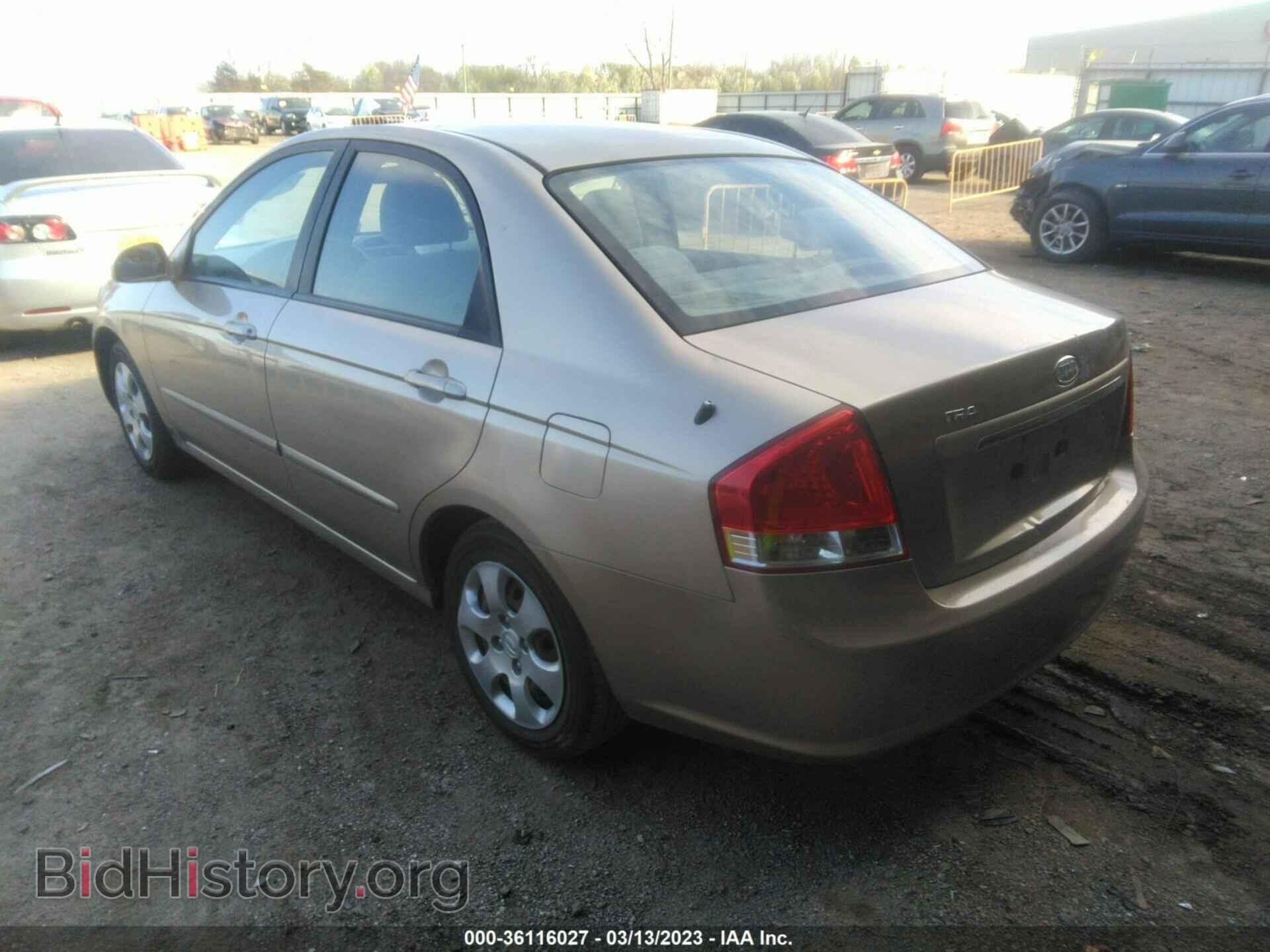 2007 KIA SPECTRA - VIN: KNAFE122375427991 - Фото 3