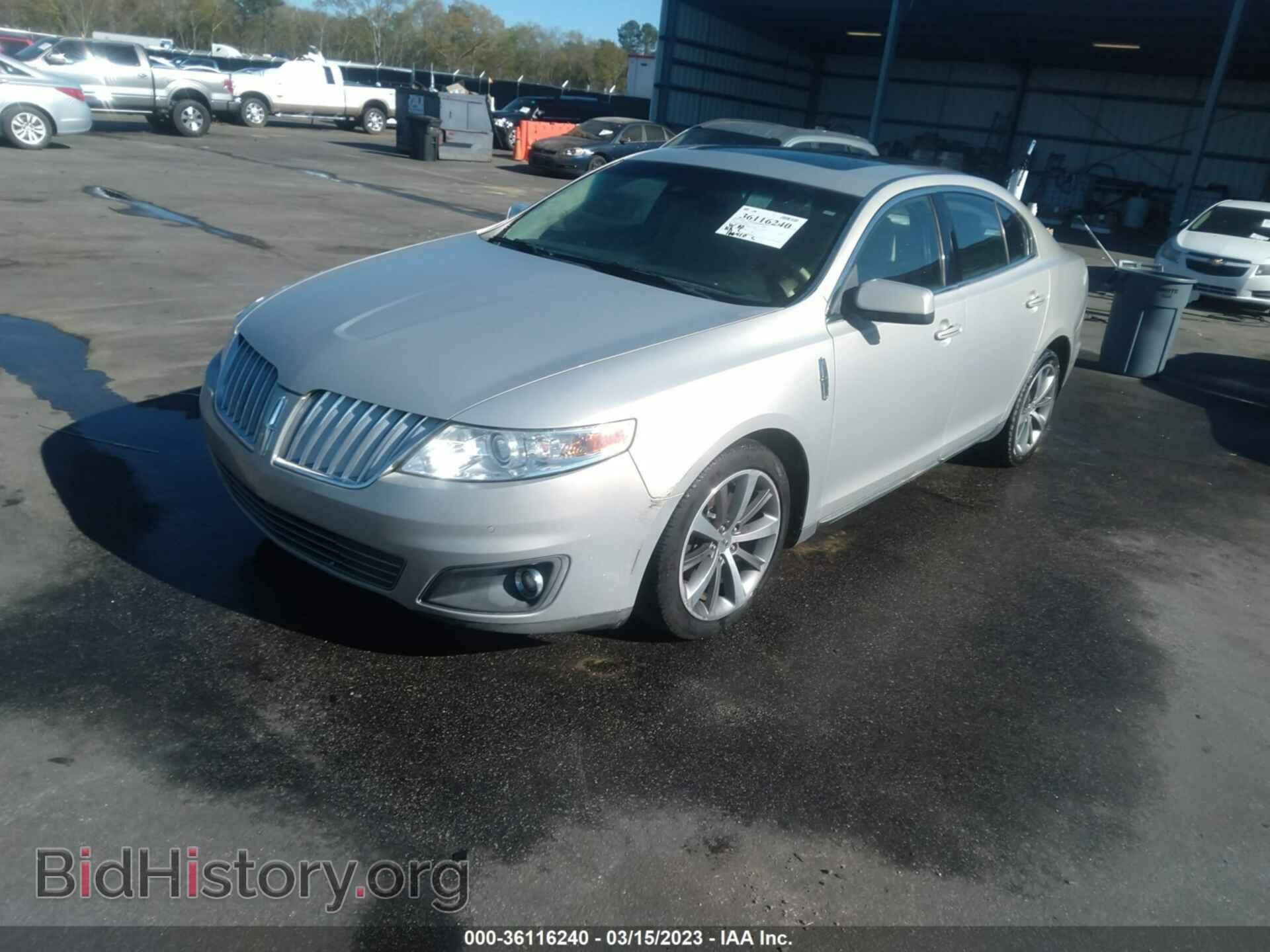 2009 LINCOLN MKS - VIN: 1LNHM93R89G602912 - Фото 2