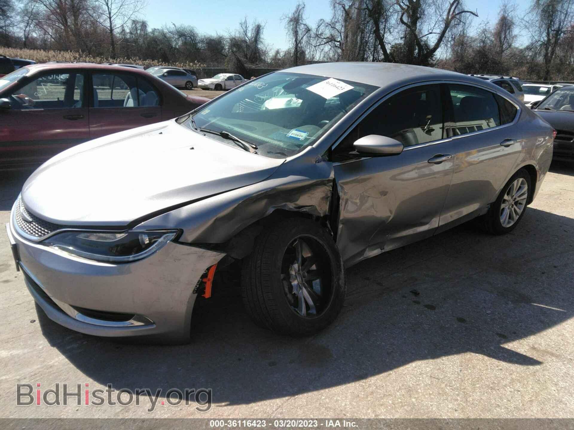 2016 CHRYSLER 200 - VIN: 1C3CCCAB1GN110594 - Фото 2