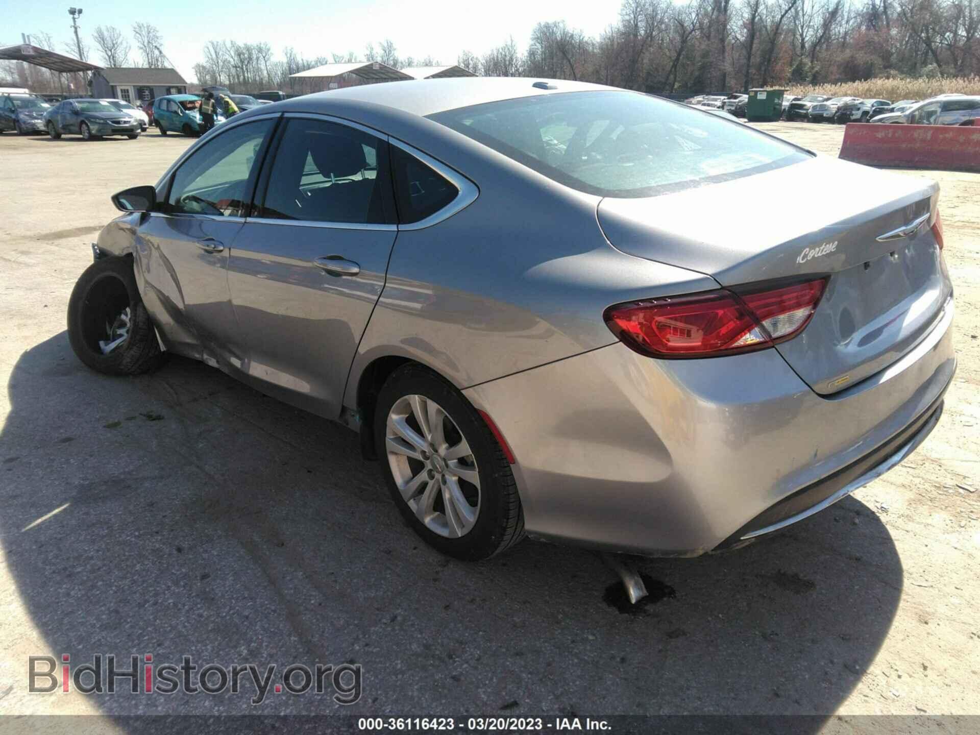2016 CHRYSLER 200 - VIN: 1C3CCCAB1GN110594 - Фото 3