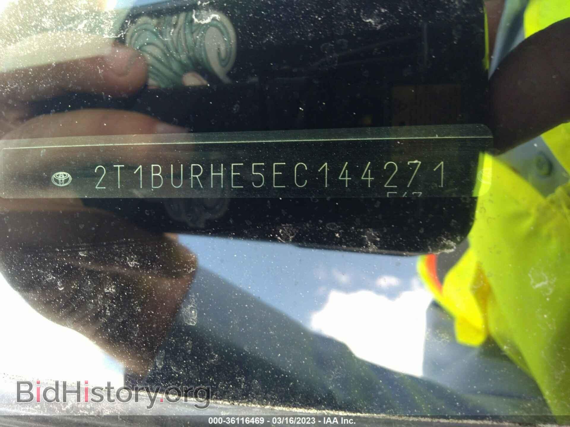 2014 TOYOTA COROLLA - VIN: 2T1BURHE5EC144271 - Фото 9