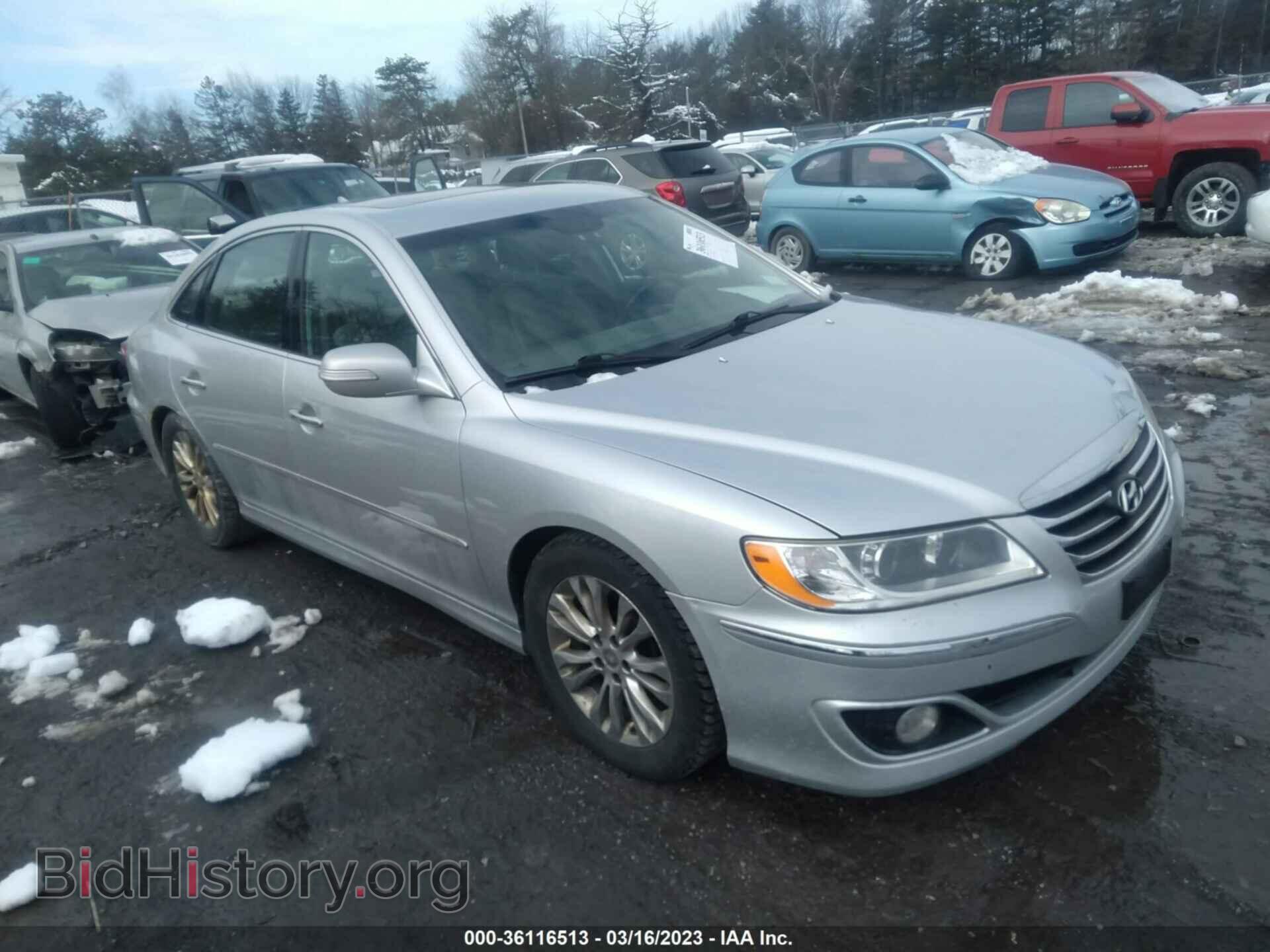 Photo KMHFC4DF2BA559615 - HYUNDAI AZERA 2011
