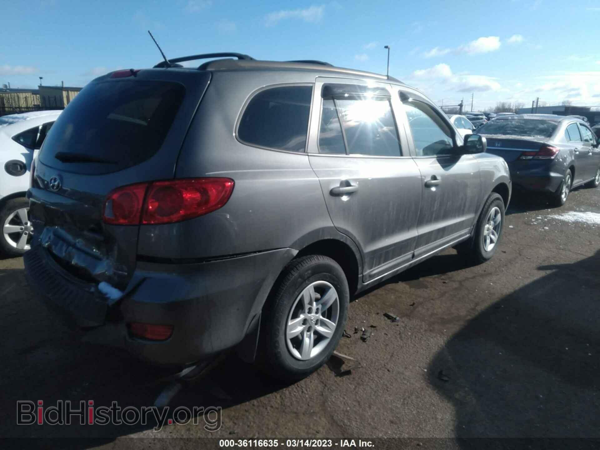 2009 HYUNDAI SANTA FE - VIN: 5NMSG73D79H295574 - Фото 4