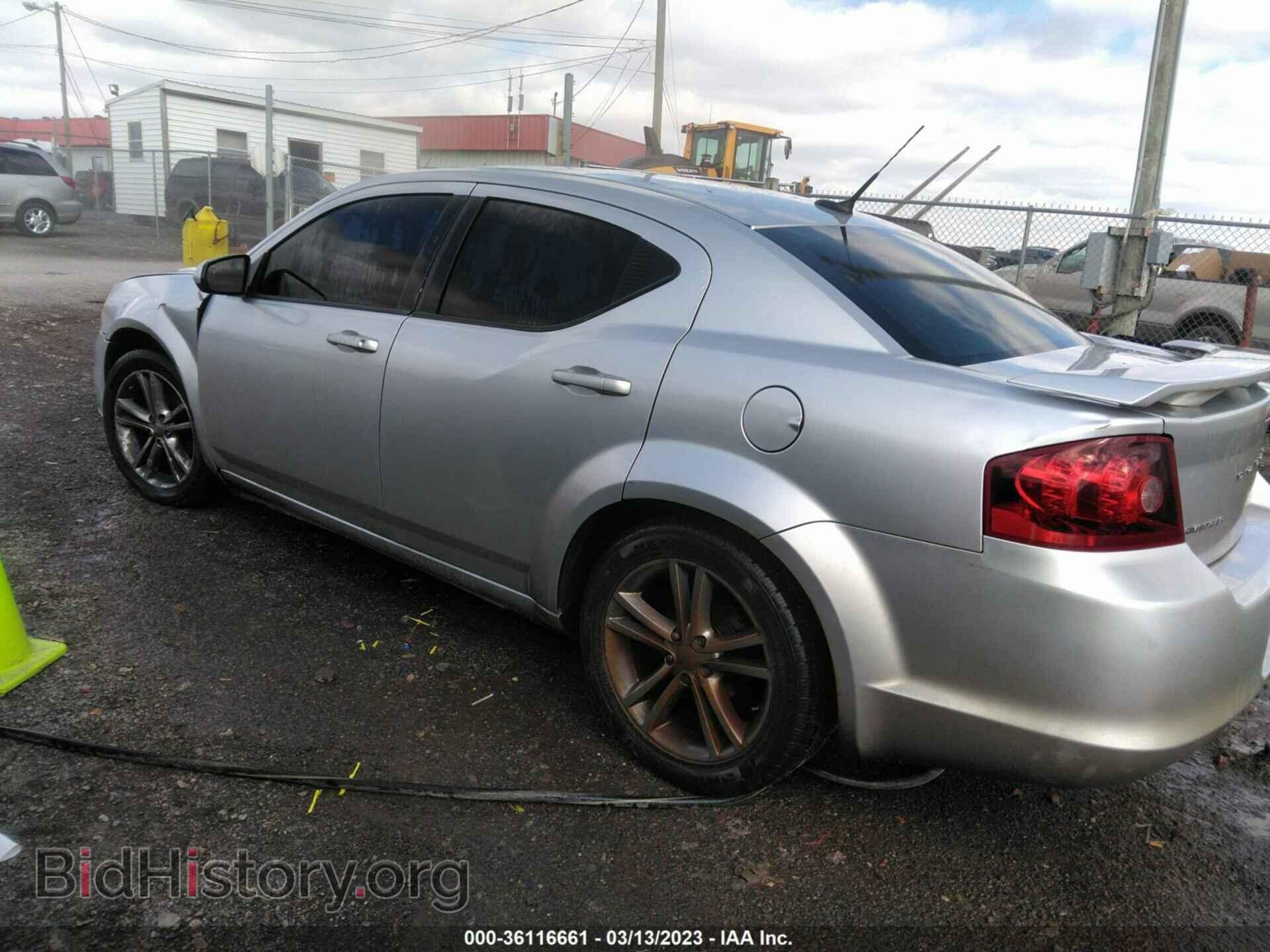 2011 DODGE AVENGER - VIN: 1B3BD1FG8BN510403 - Фото 3