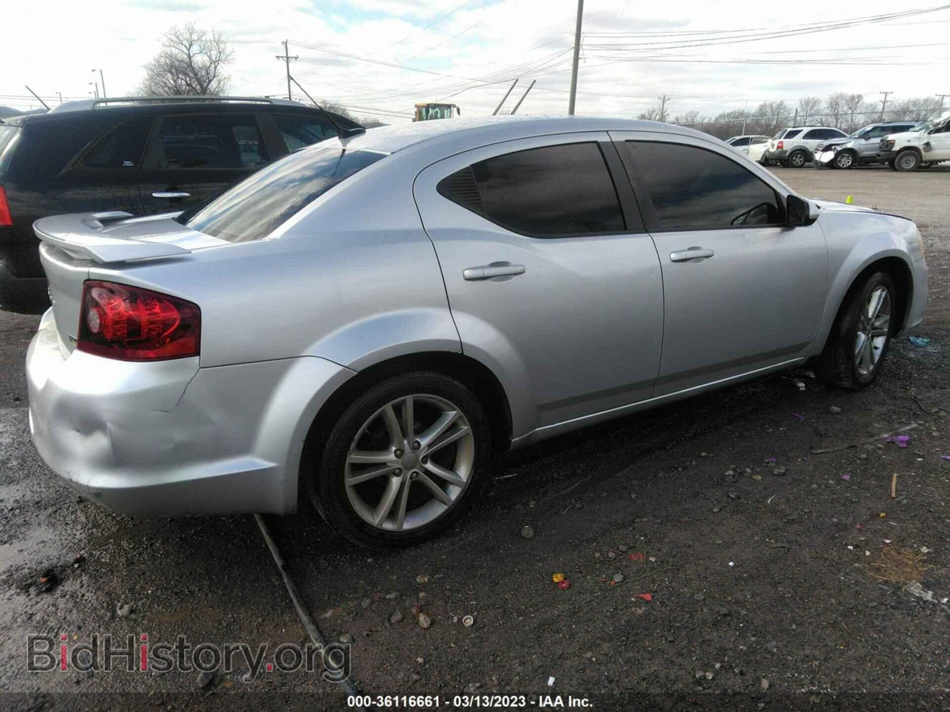 2011 DODGE AVENGER - VIN: 1B3BD1FG8BN510403 - Фото 4