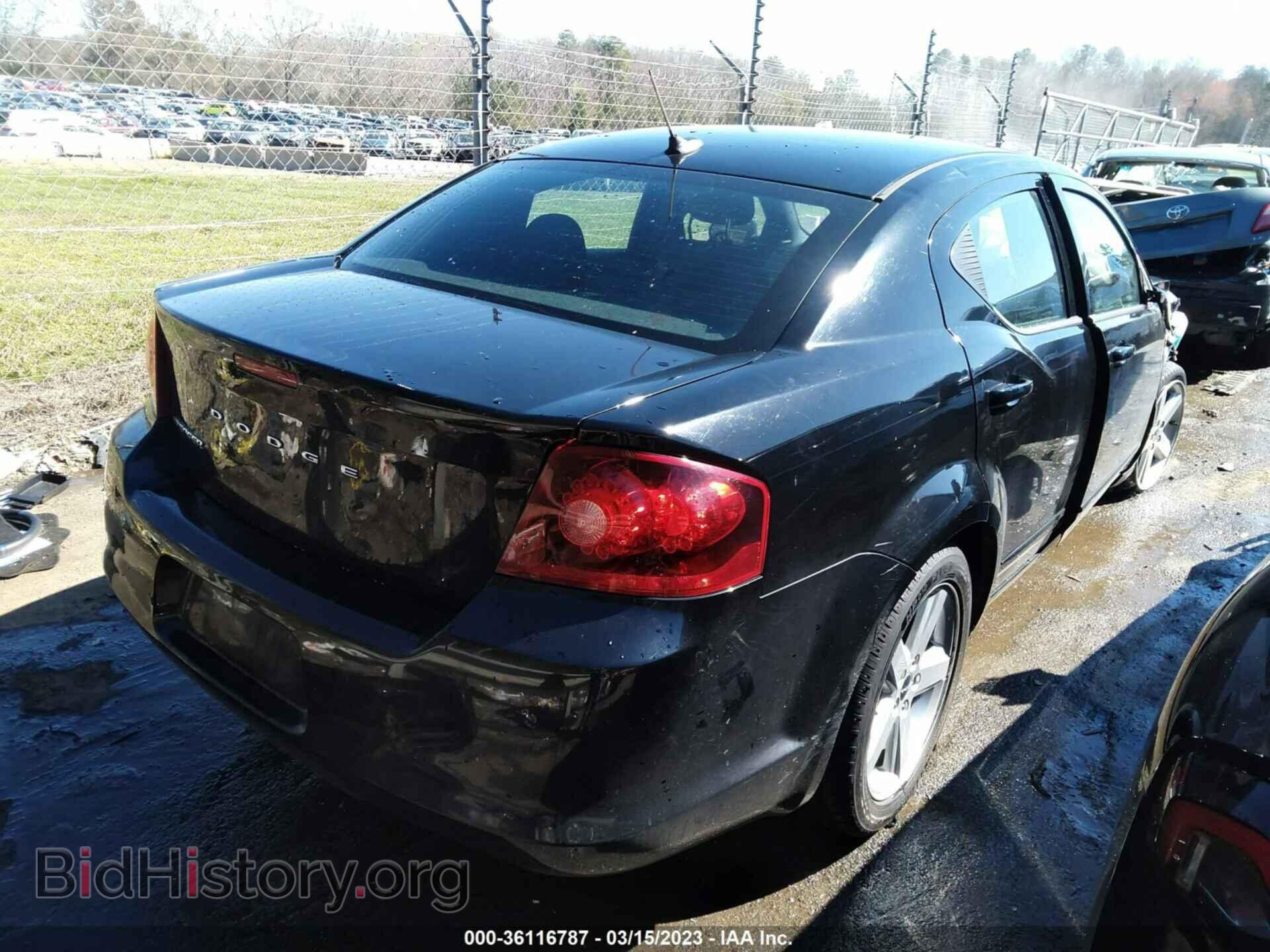 2013 DODGE AVENGER - VIN: 1C3CDZAB0DN718733 - Фото 4