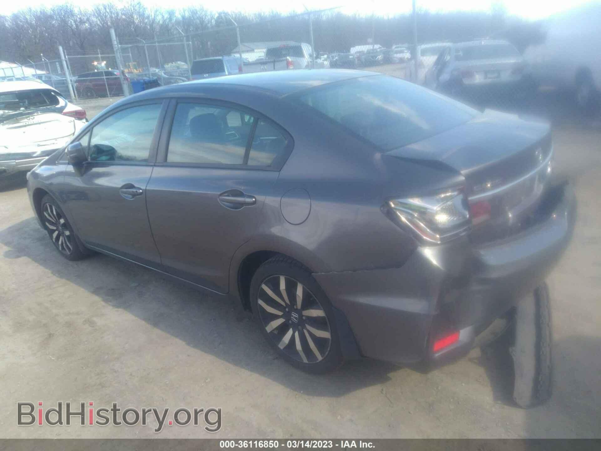 2014 HONDA CIVIC - VIN: 19XFB2F98EE032814 - Фото 3