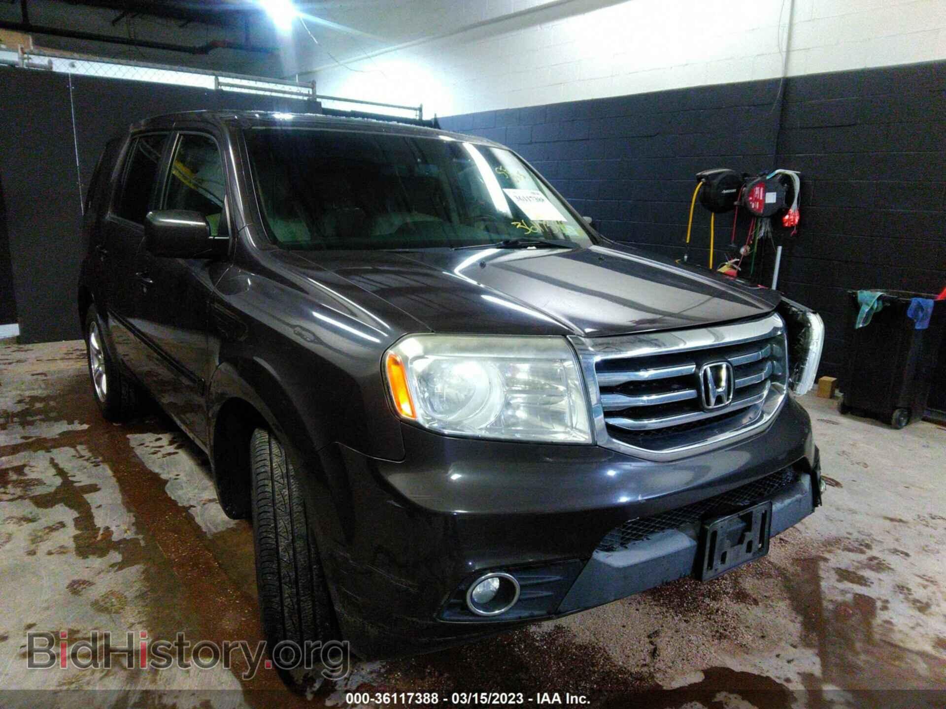 Фотография 5FNYF4H56CB080161 - HONDA PILOT 2012
