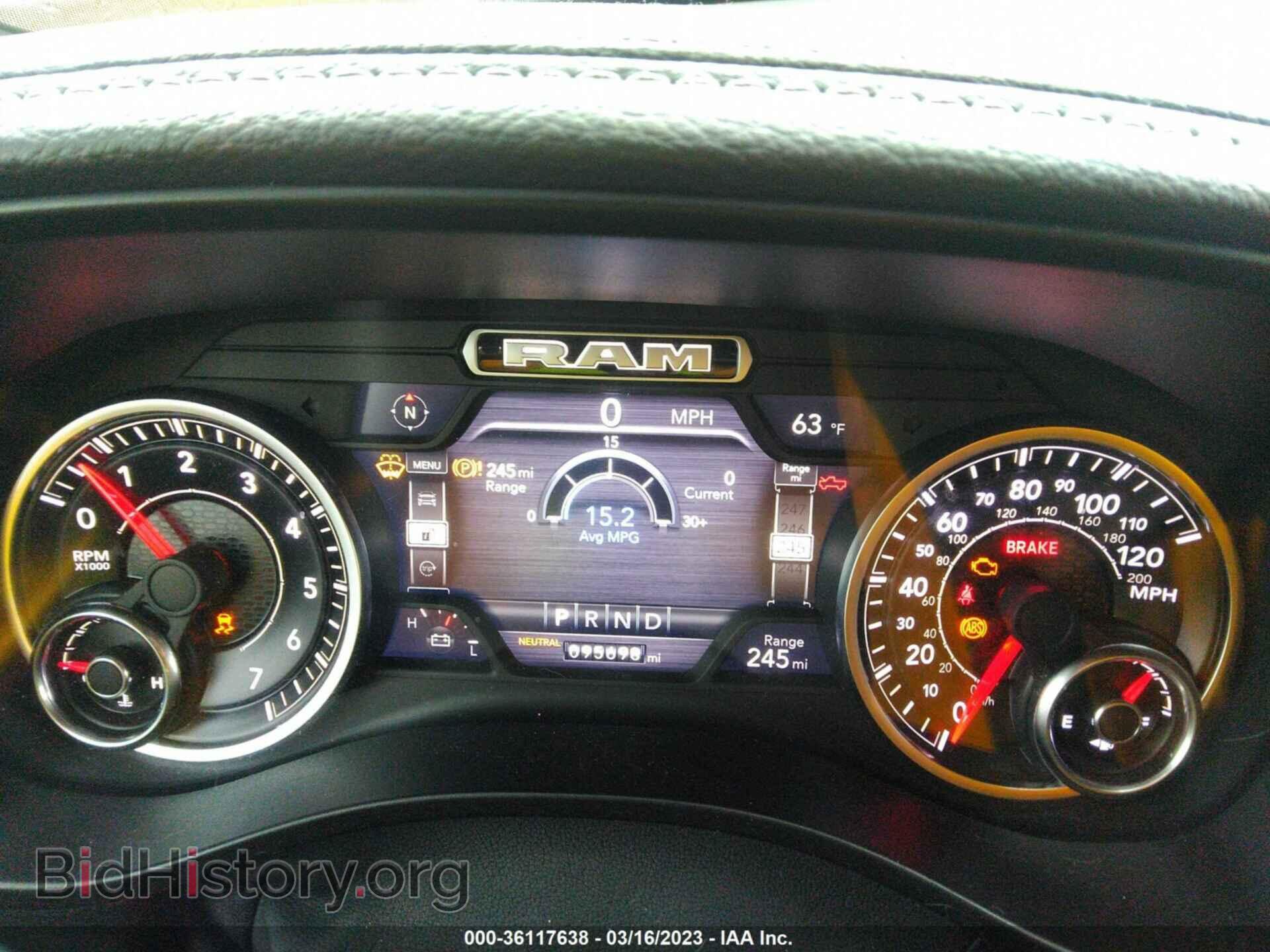 2019 RAM 1500 - VIN: 1C6SRFJTXKN602301 - Фото 7