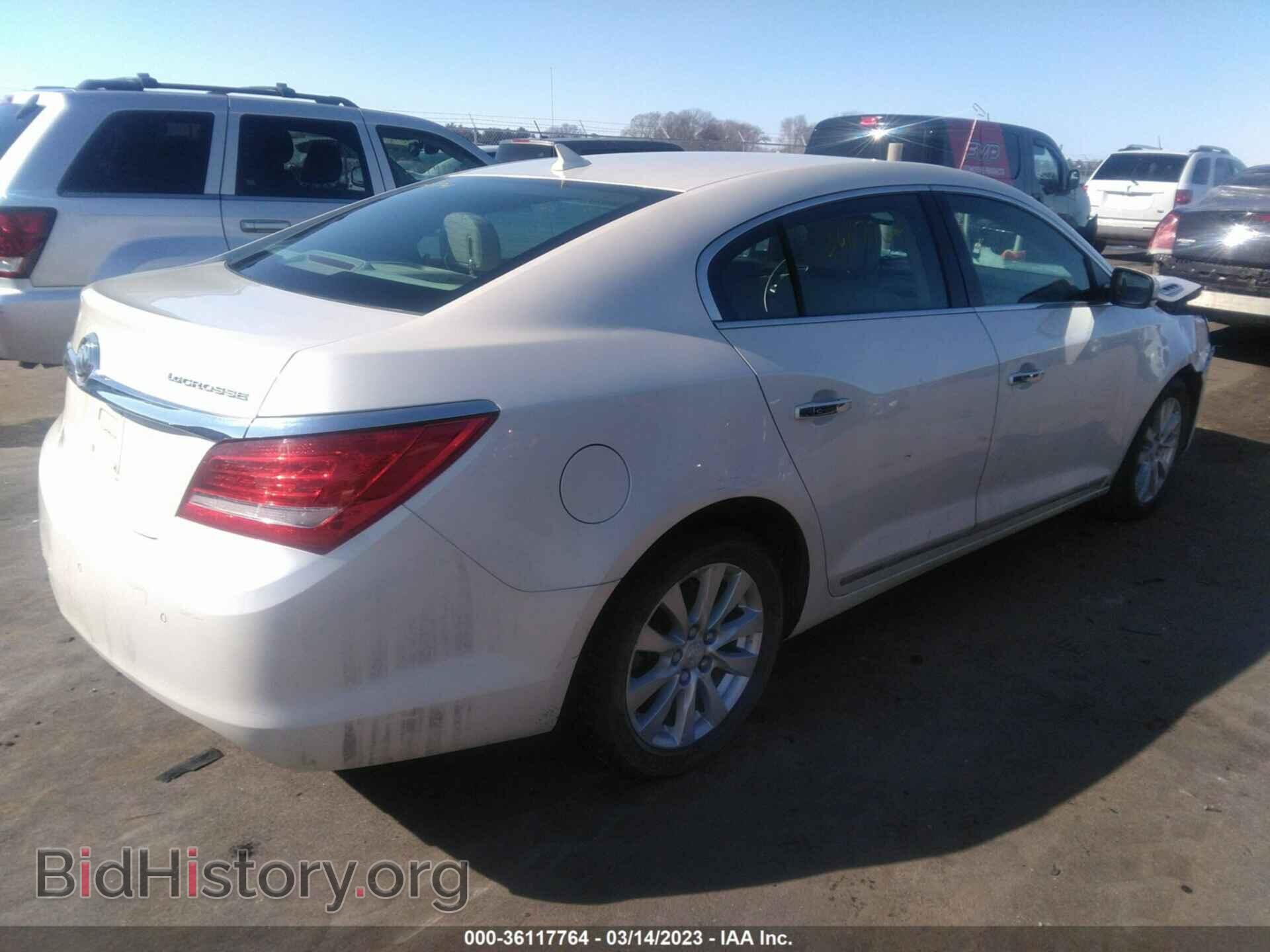 2014 BUICK LACROSSE - VIN: 1G4GB5GR2EF193469 - Фото 4